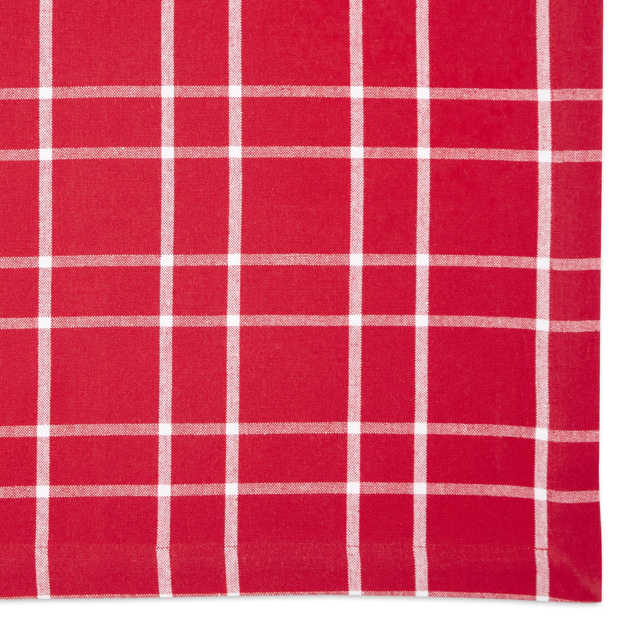 DII® Holly Berry Plaid Placemat, 6ct.
