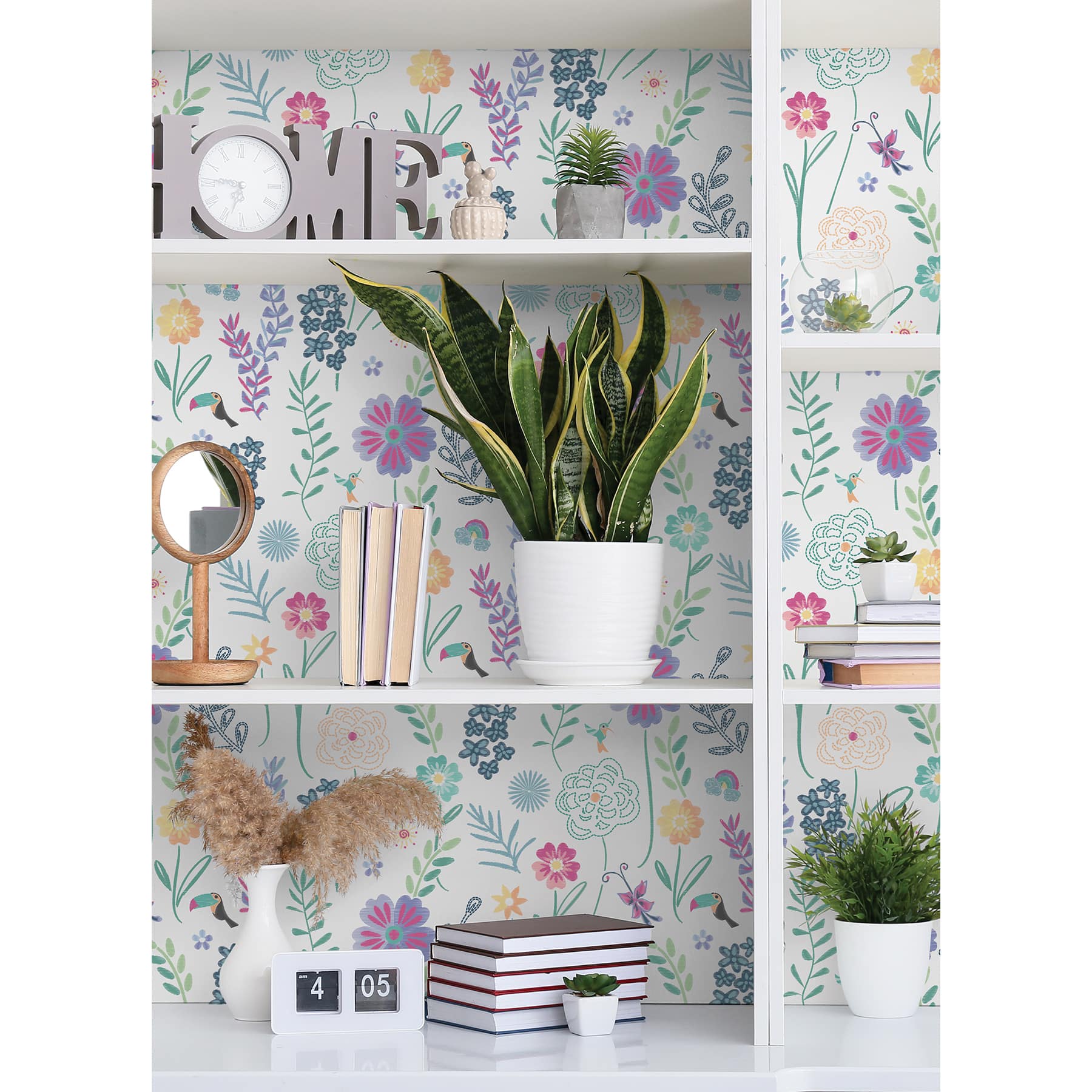 RoomMates Disney Encanto Embroidery Floral Peel & Stick Wallpaper