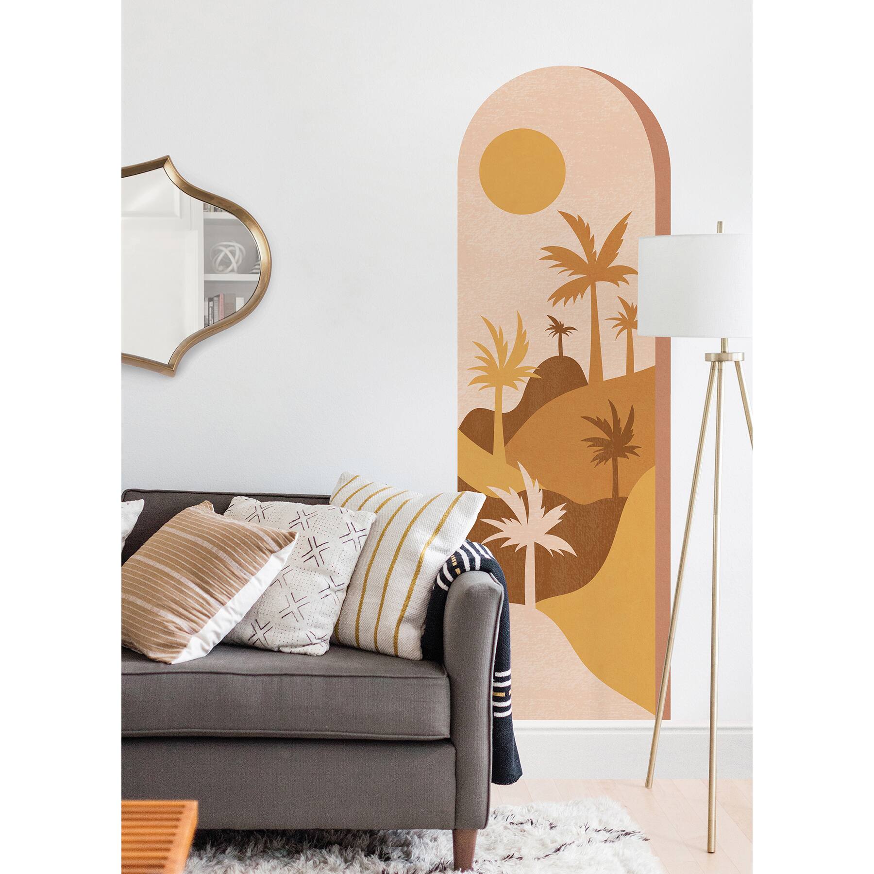 WallPops Tropical Oasis Archway Decal