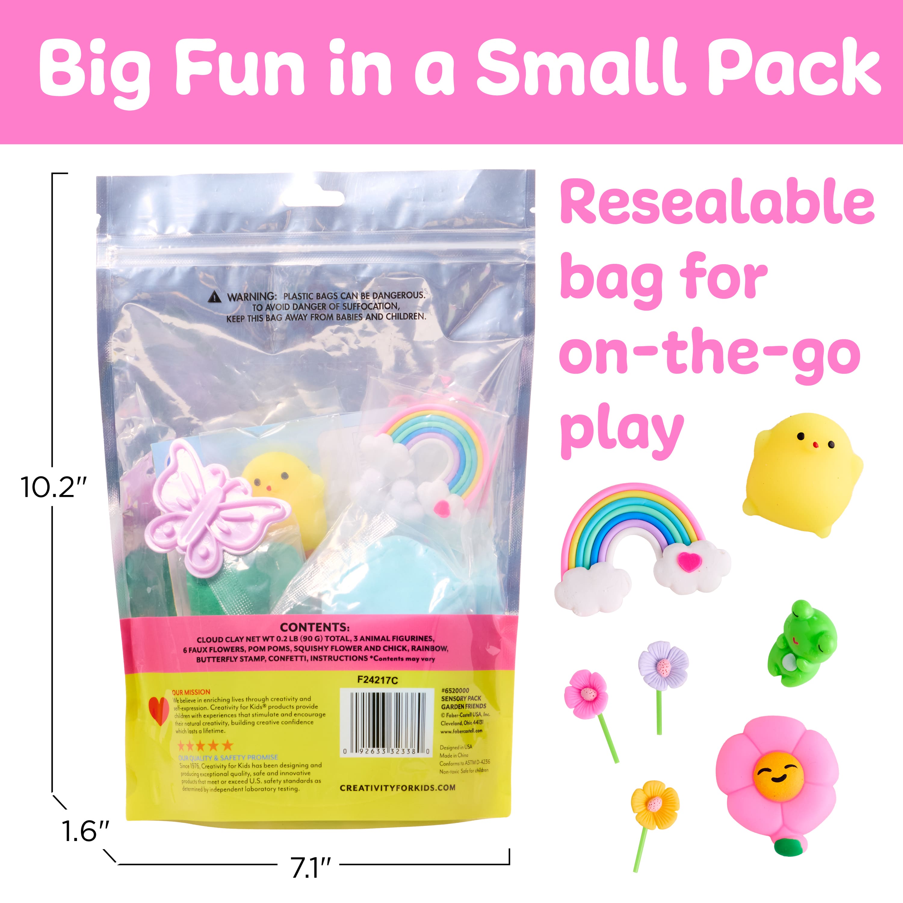 Creativity for Kids® Garden Friends Sensory Pack