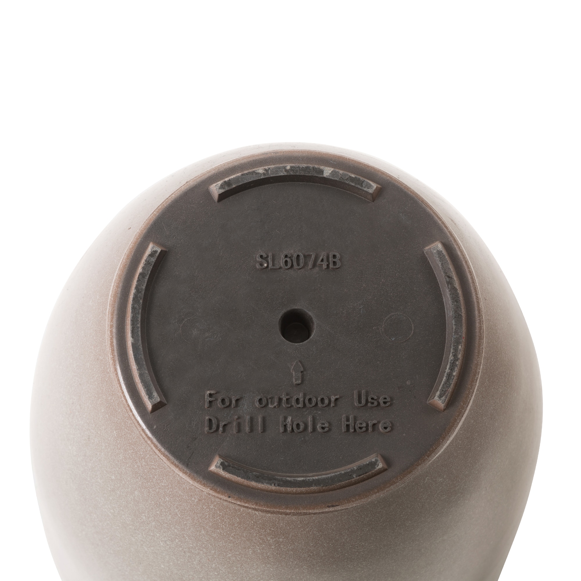 Glitzhome® 17" Eco-Friendly Oversized Faux Ceramic Tall Bowl Planters, 2ct.