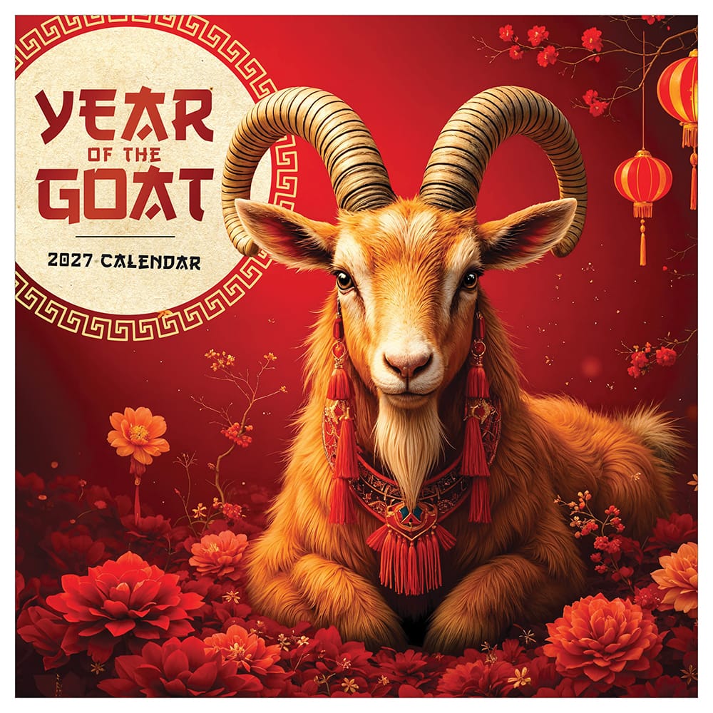 2027 Year of the Goat Wall Calendar