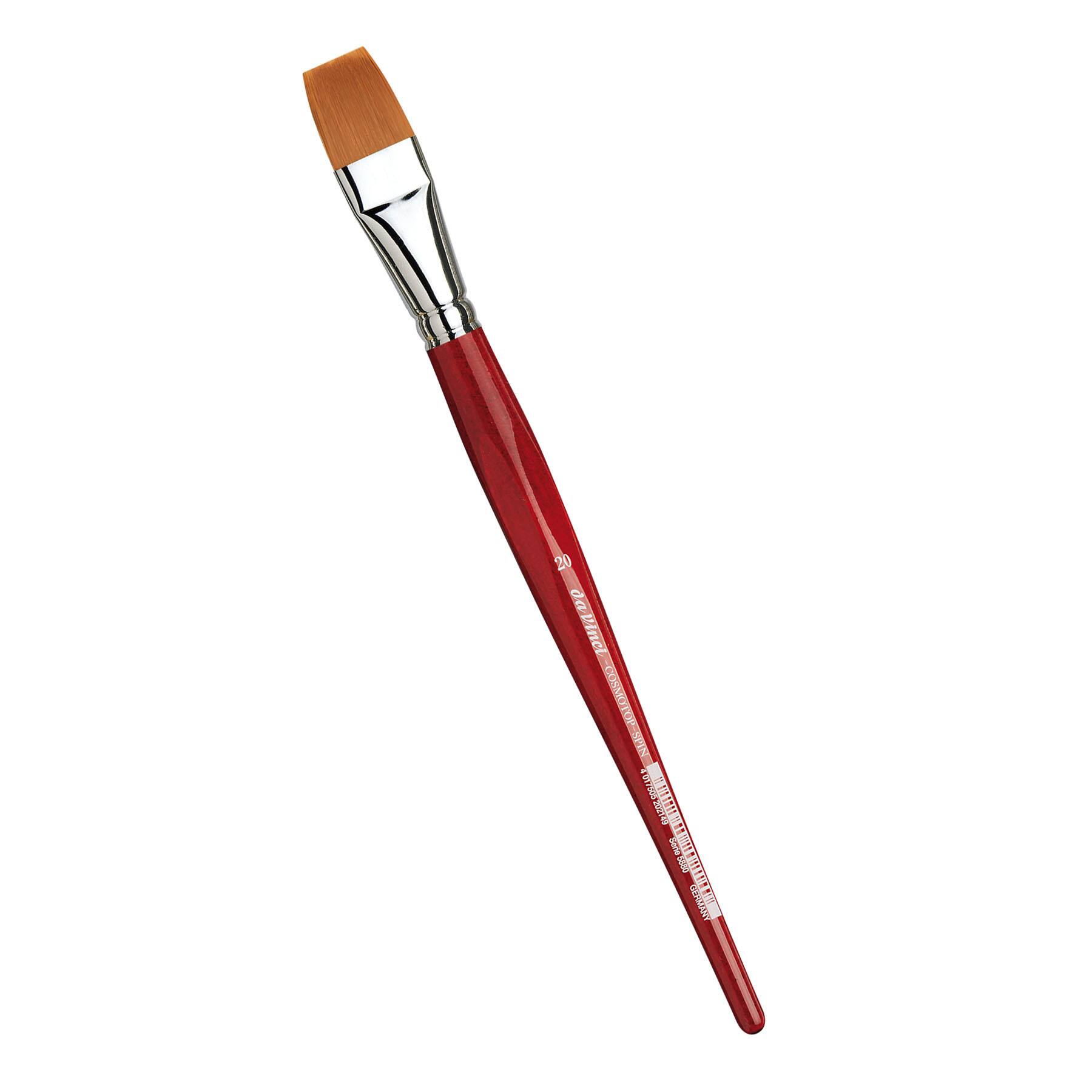 da Vinci COSMOTOP SPIN Series 5880 Synthetic Flat Brush