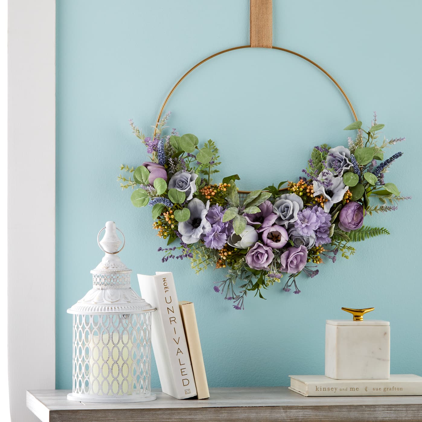 Gold Half Moon Wreath | Projects | Michaels