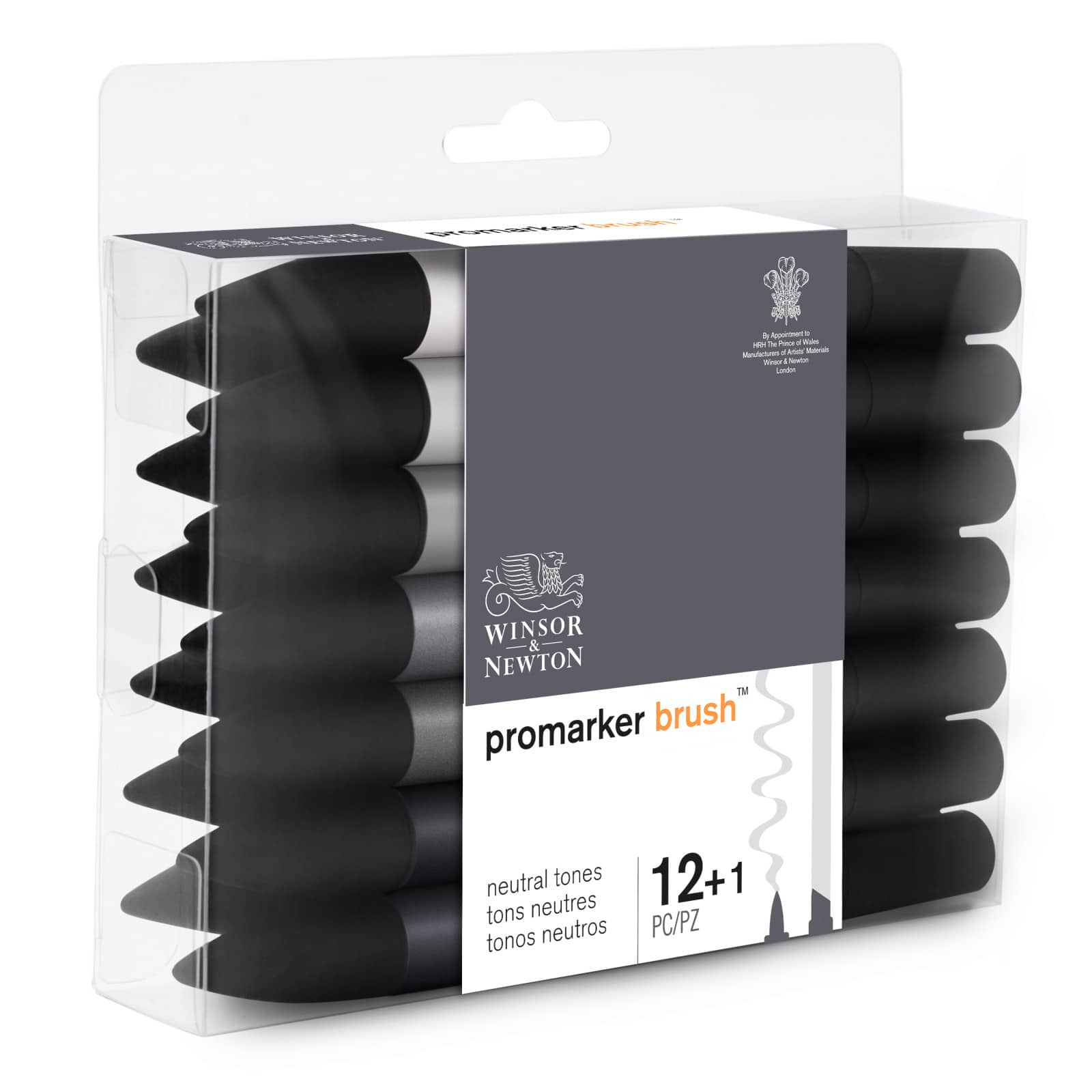 Winsor & Newton® 13 Neutral Promarker Brush™ Set