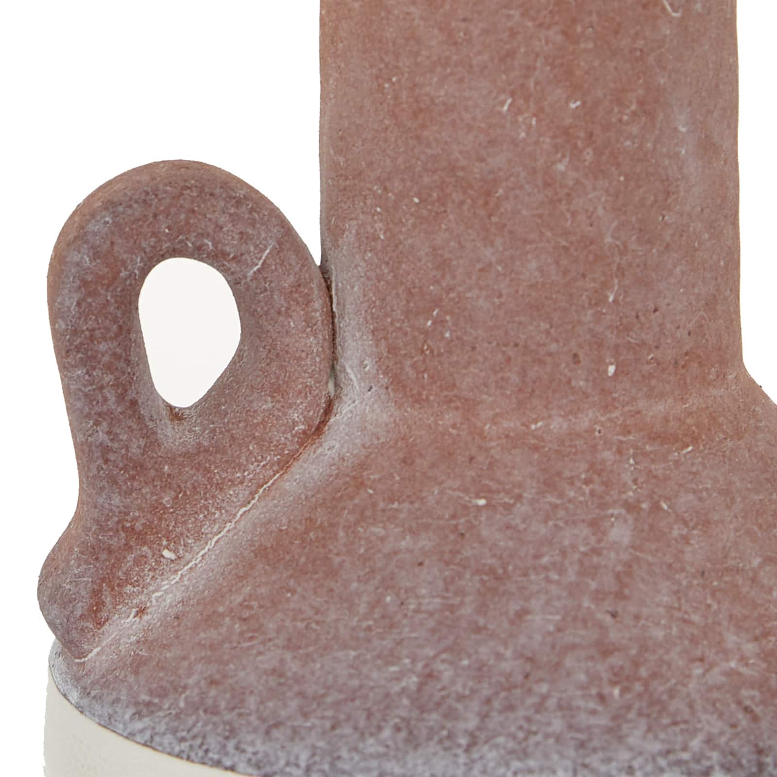 White Ceramic Farmhouse Vase