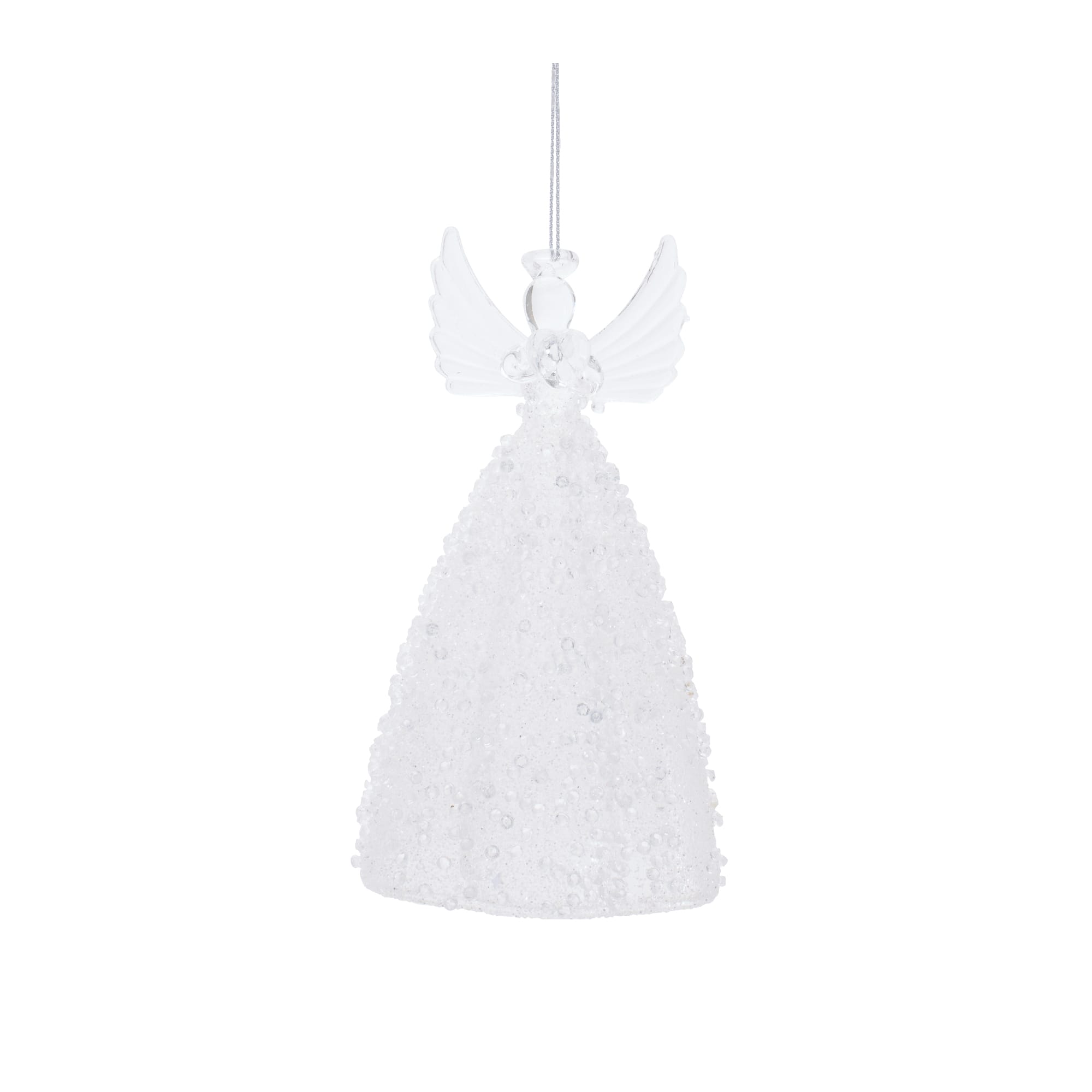 Melrose Glass Angel Ornament Set