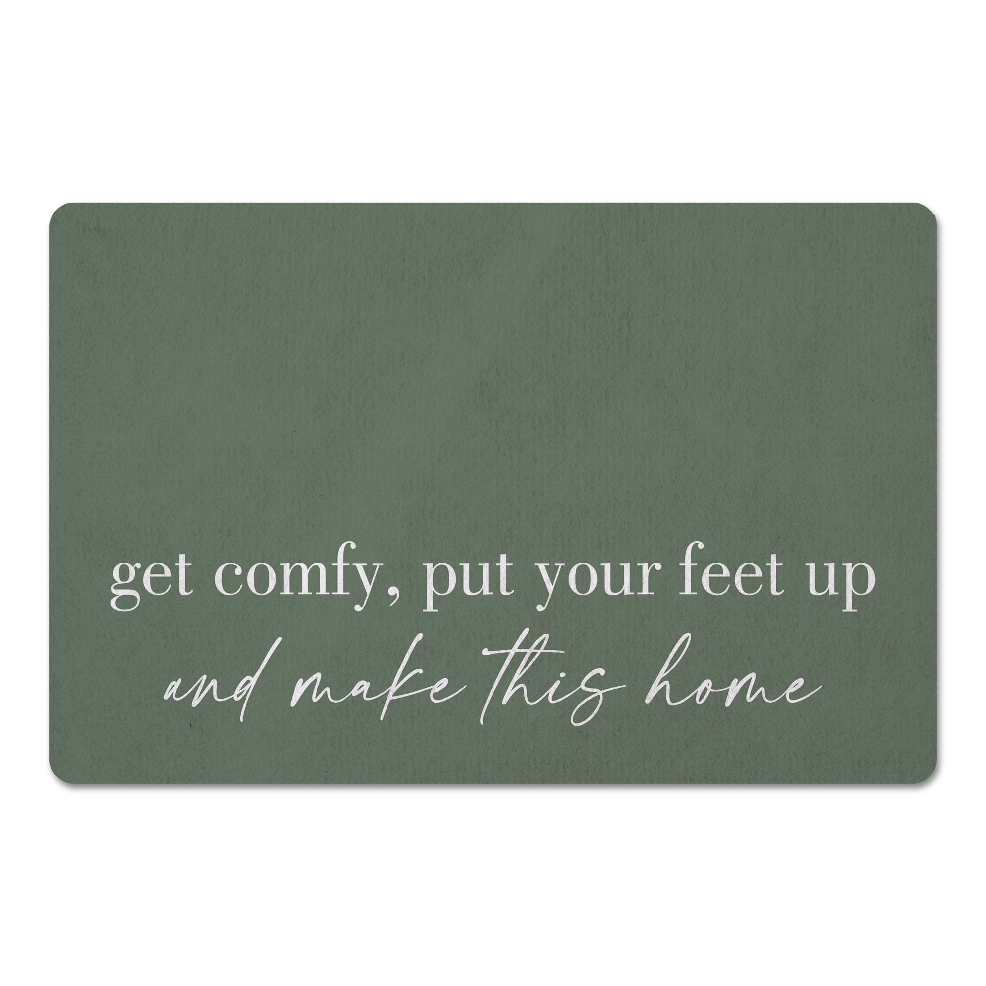 18" x 27" Get Comfy Feet Up Home Floor Mat