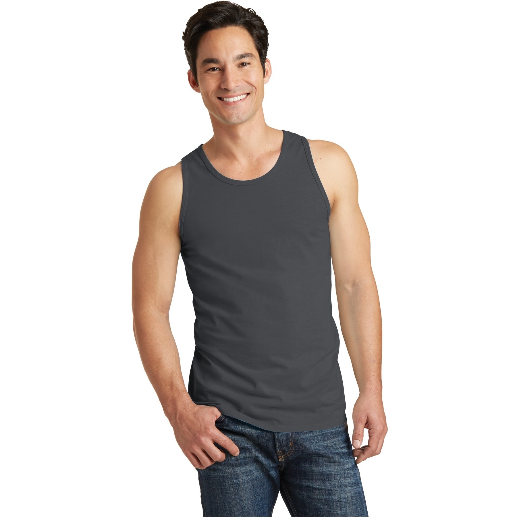 Port & Company® Men's Beach Wash® Garment-Dyed Tank