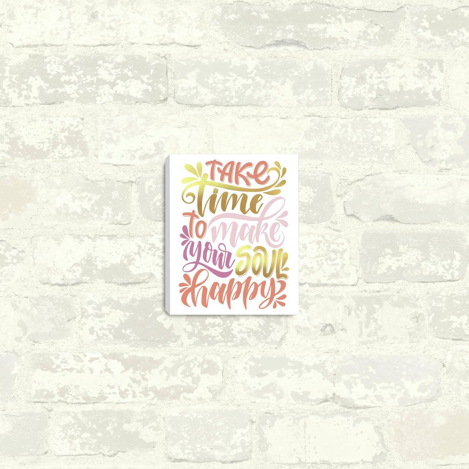RoomMates Soul Happy Canvas Wall Art