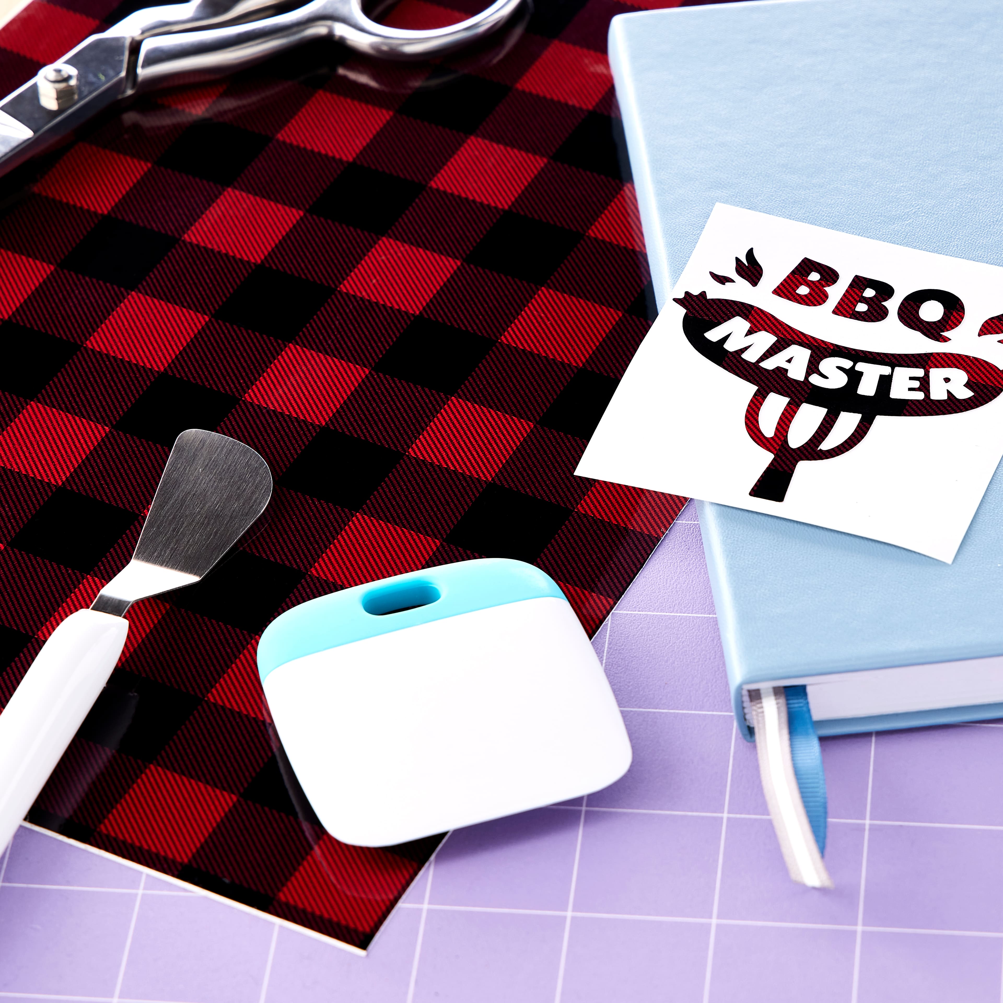 12 Pack: Siser® EasyPSV® Permanent, Buffalo Plaid Red