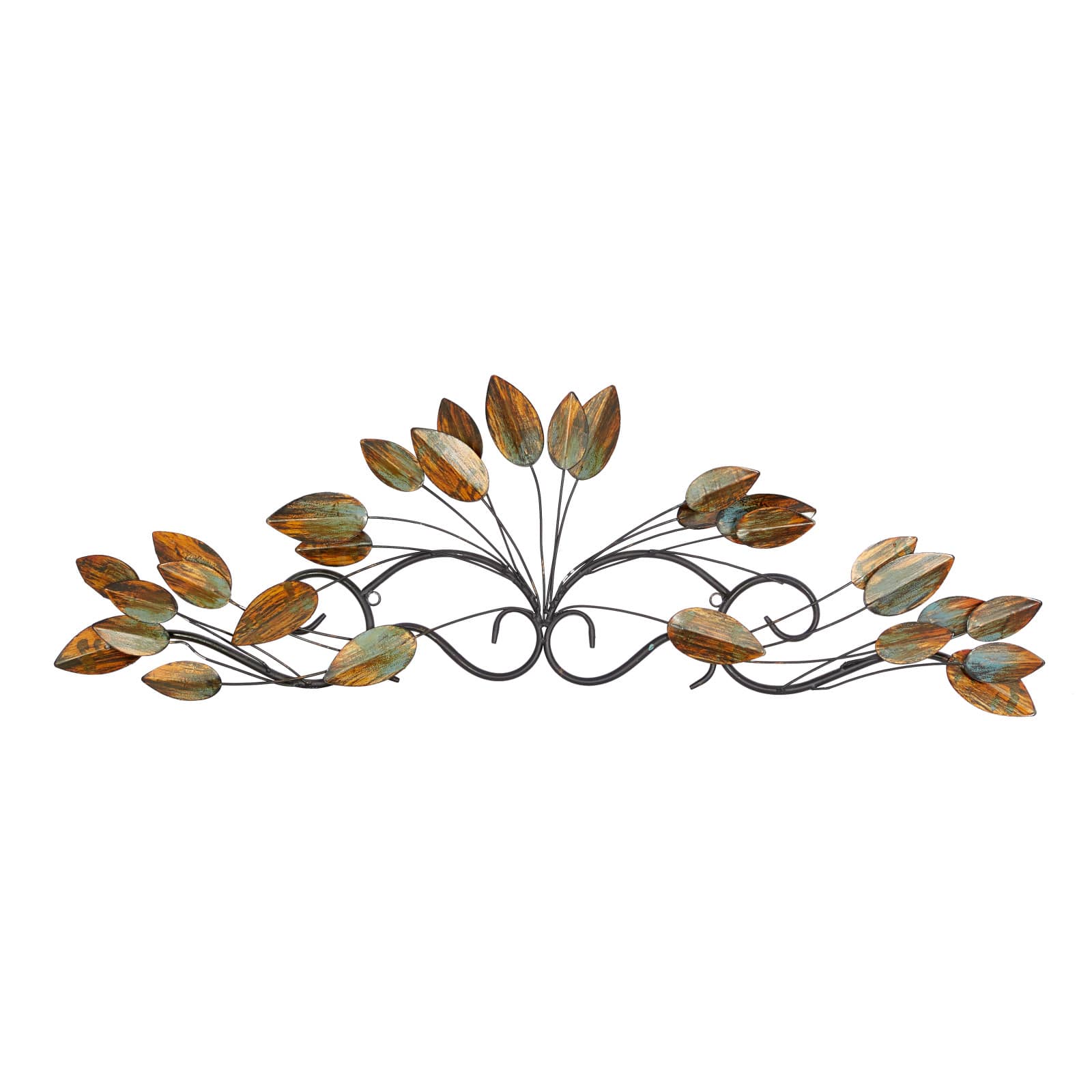 34" Brown Traditional Floral Wall Décor