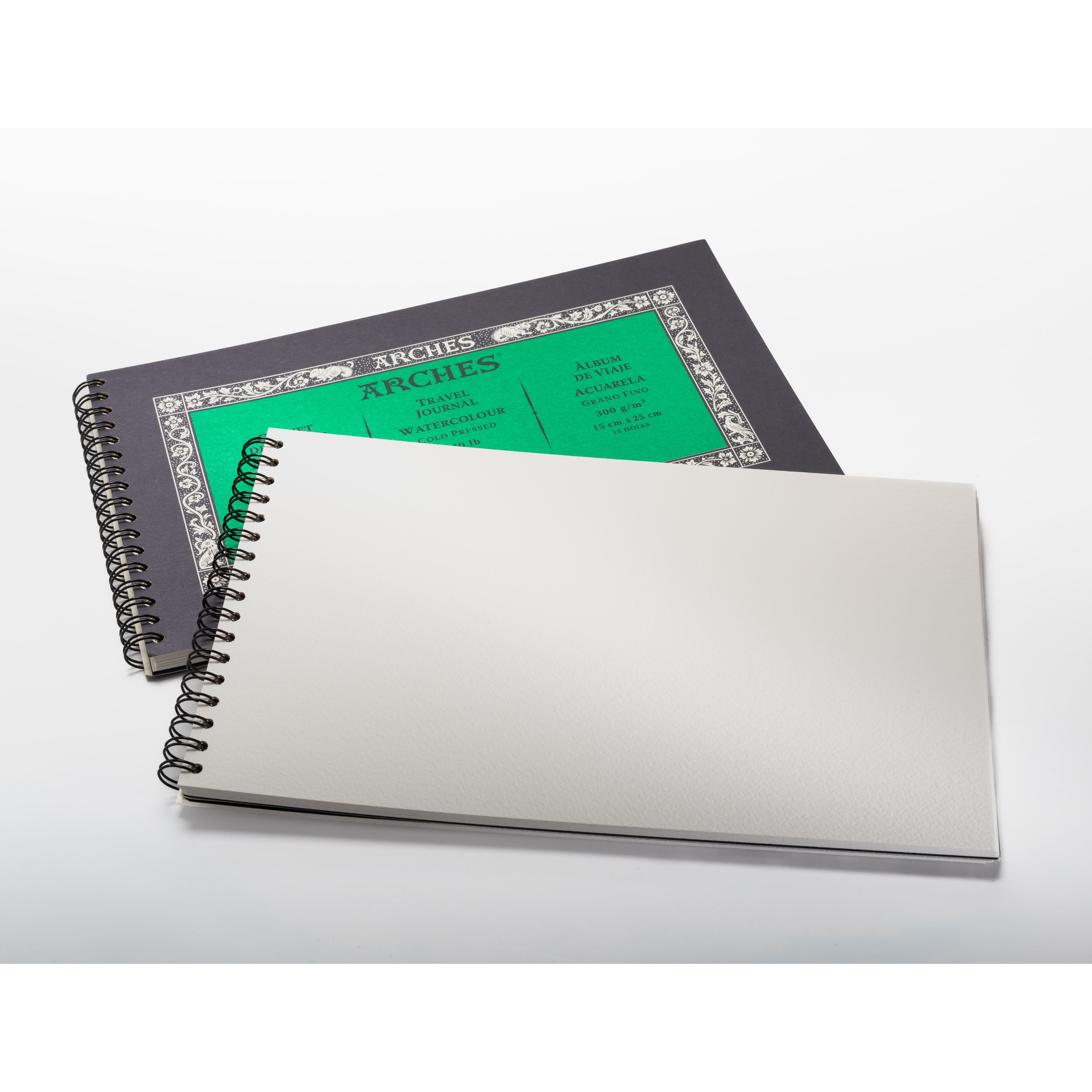 Arches® 10" x 6" Watercolor Cold Press Travel Journal