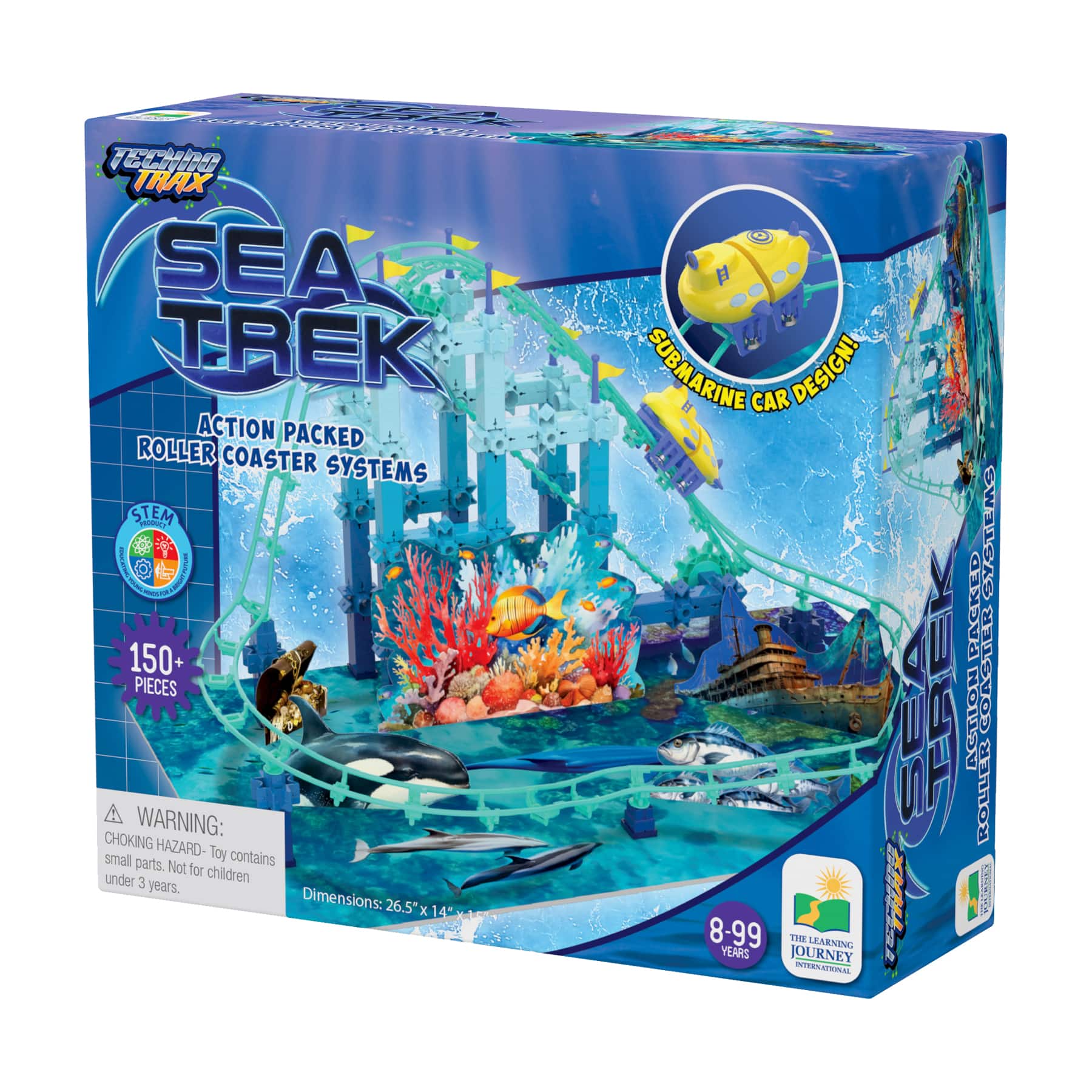 Techno Trax - Sea Trek: 150+ Pcs