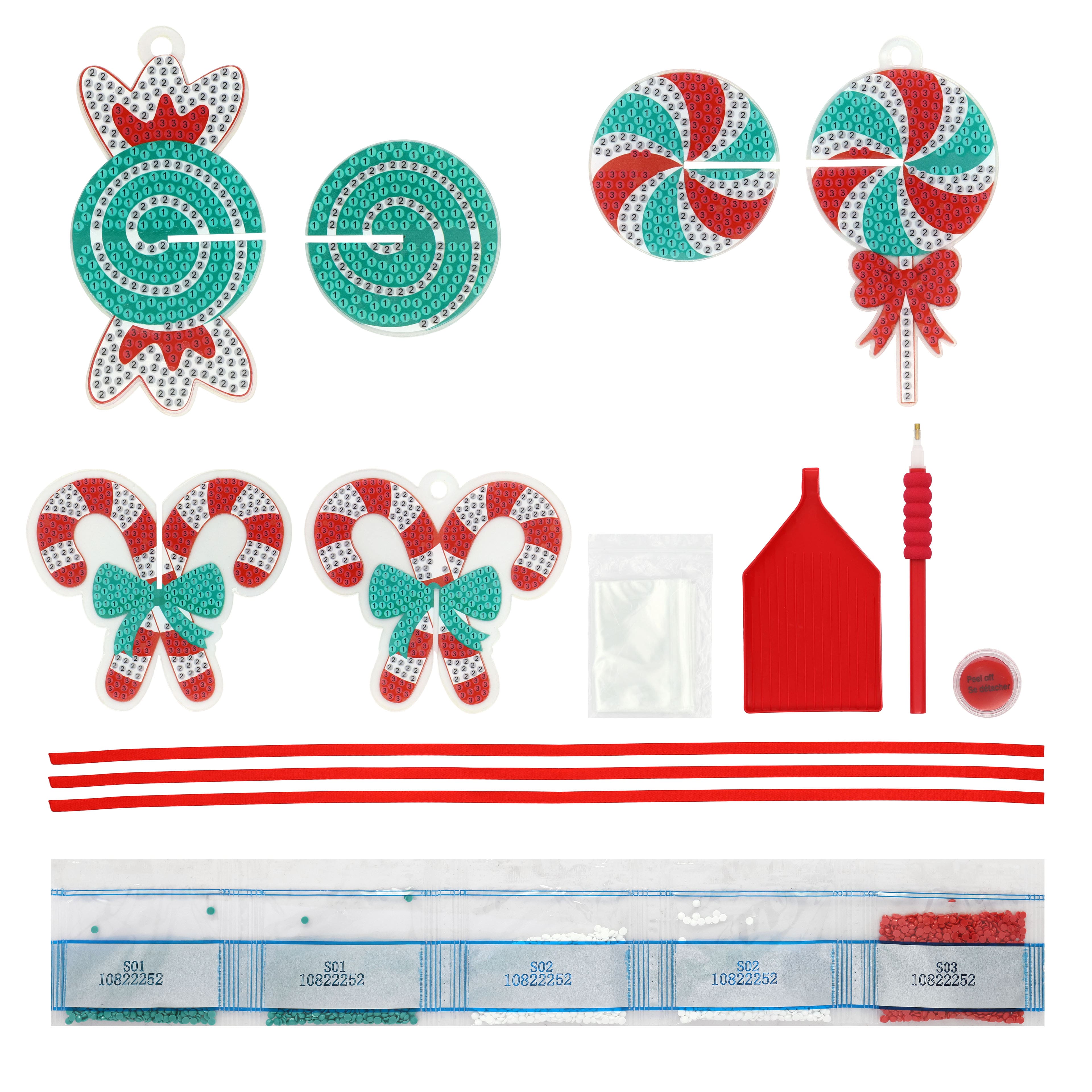 3D Candy Diamond Art Ornament Kit by Make Market®