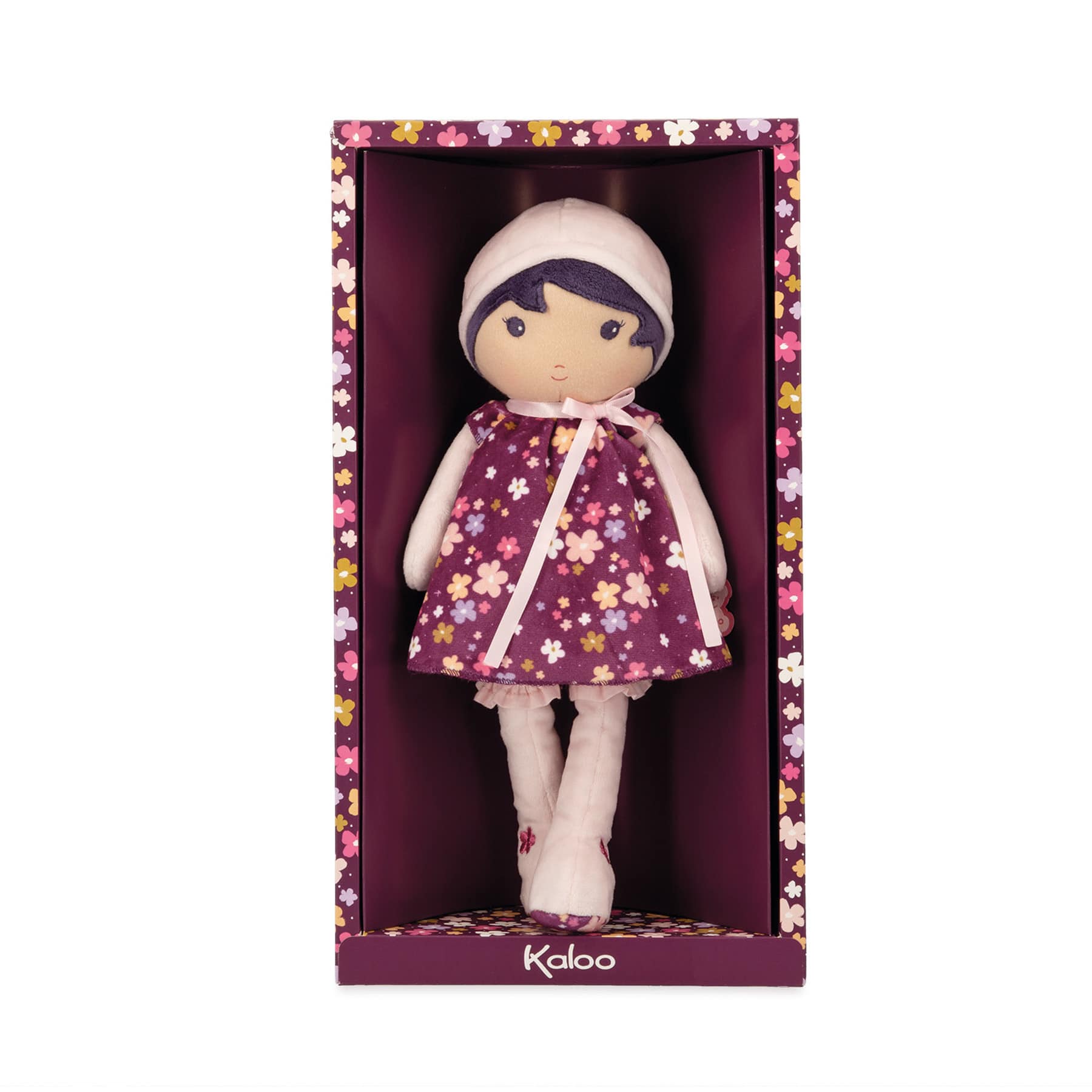 Kaloo® Tendresse 12.5" Large Flowery Tones Violette Doll