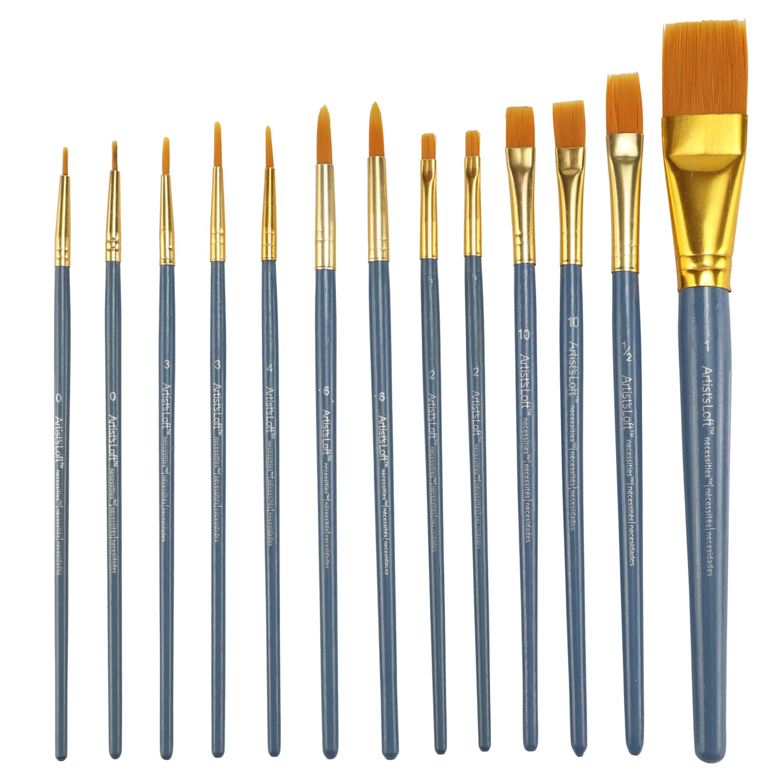12 Packs: 50 ct. (600 total) Super Value Brush Set by Artist's Loft™ Necessities™
