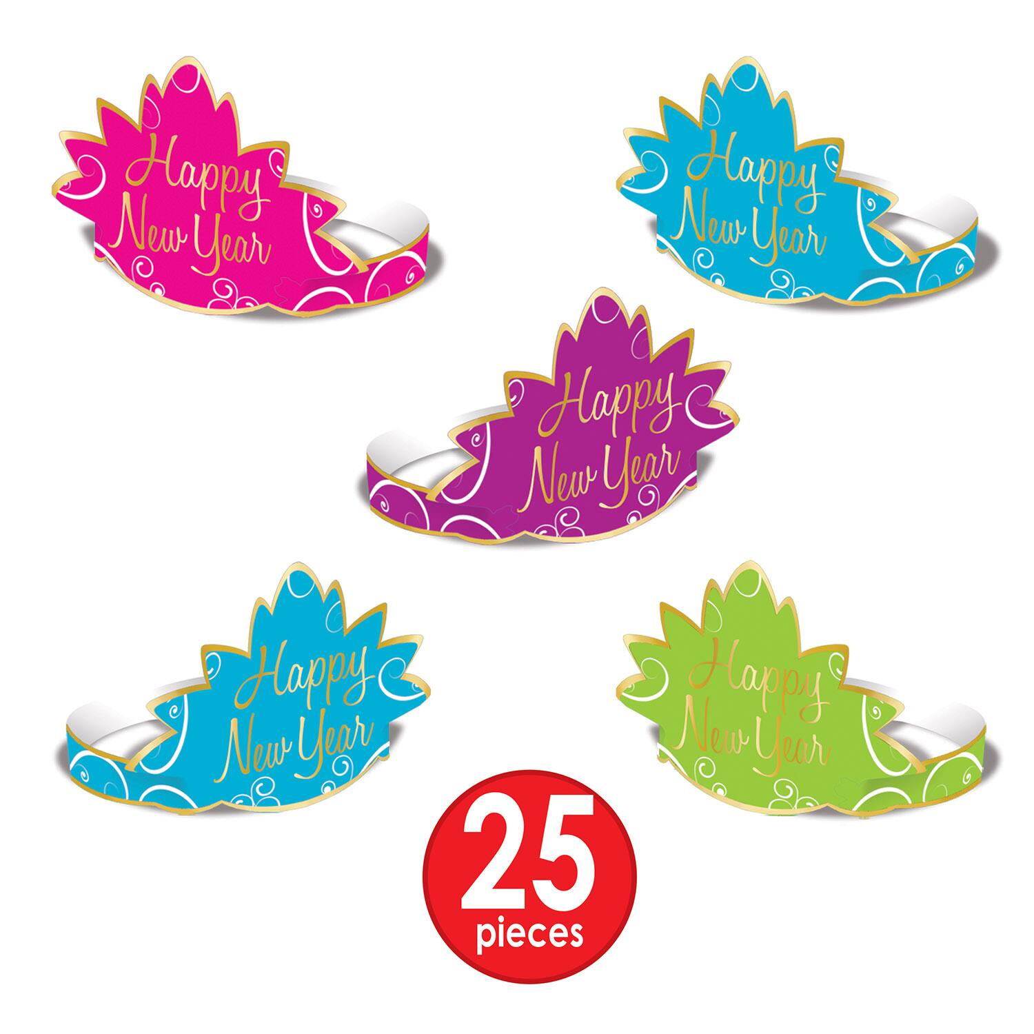 Beistle Simply Paper New Year's Eve Party Accessory Kit