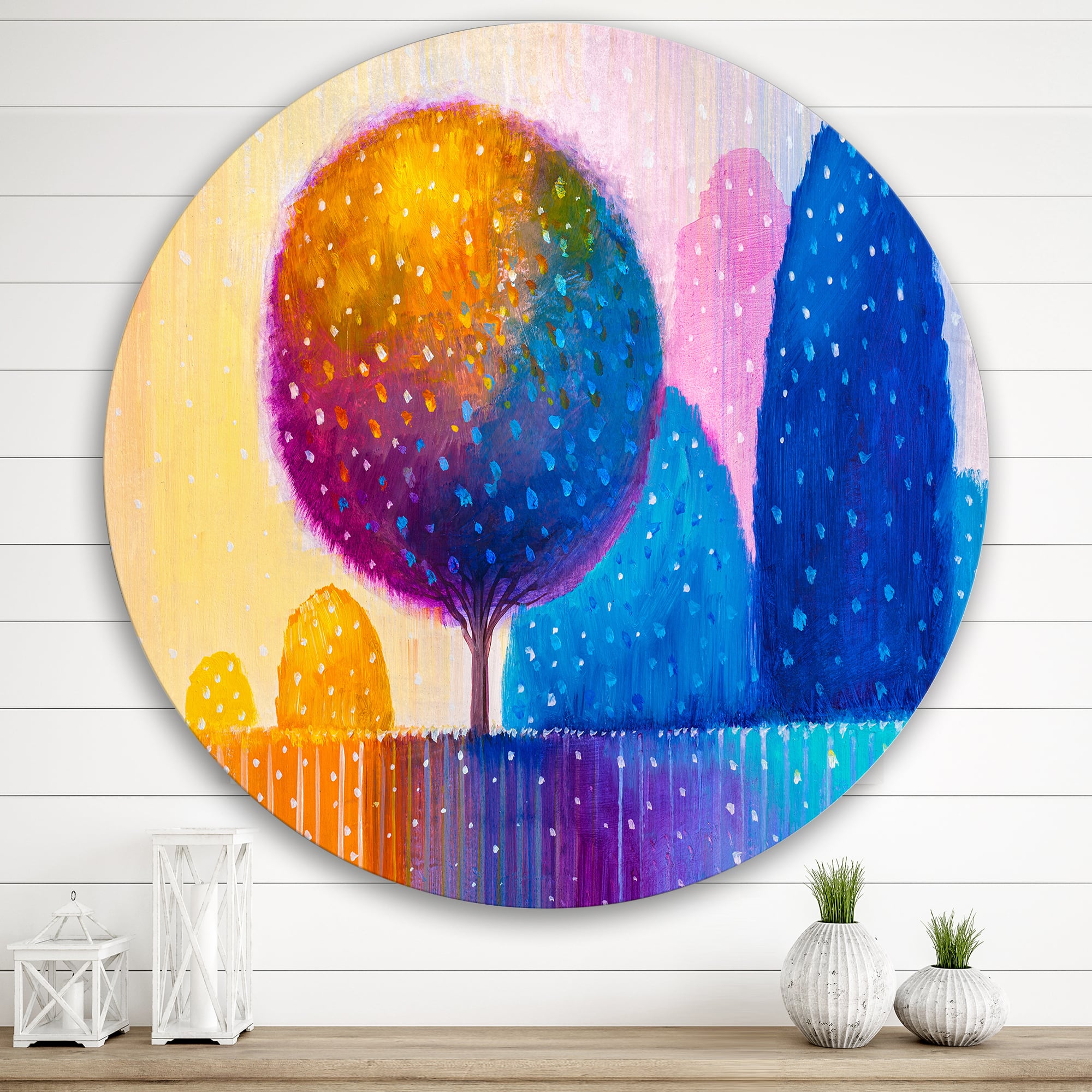 Designart - Colourful Ornamental Trees X