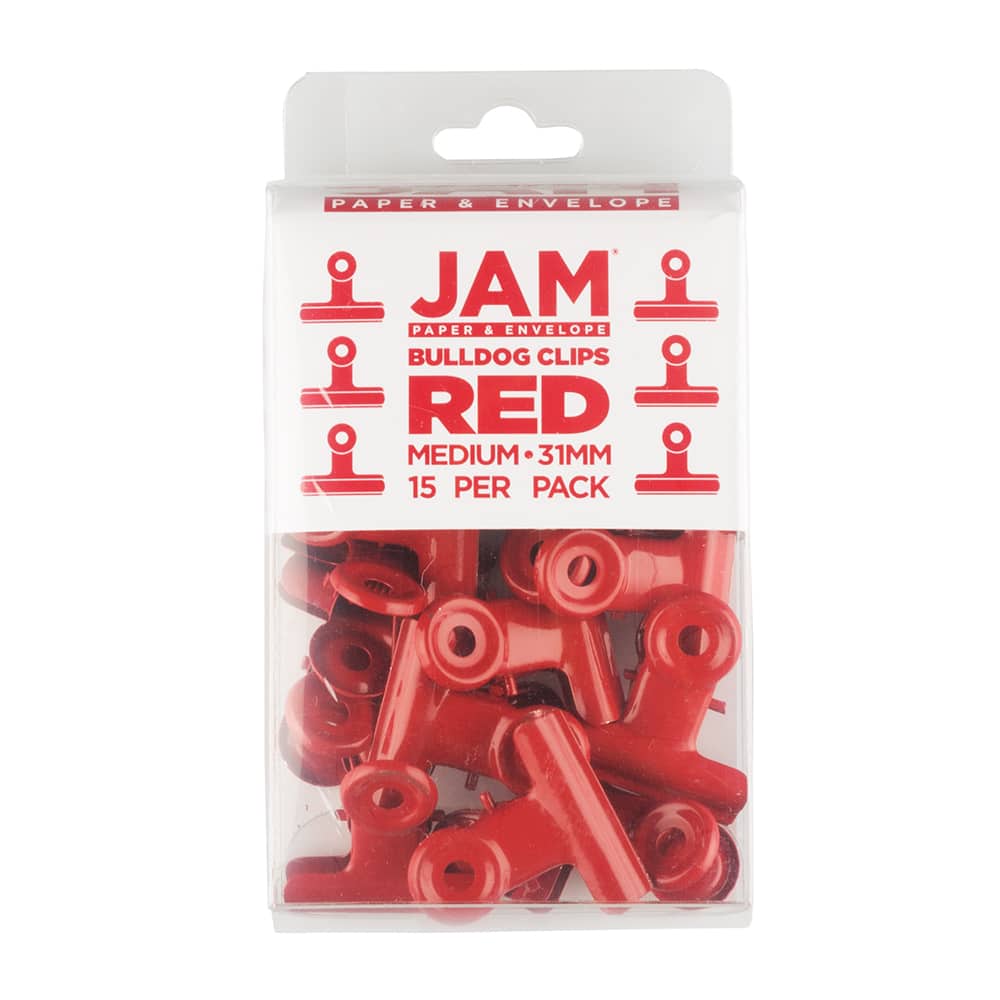 JAM Paper 31mm Metal Bulldog Clips