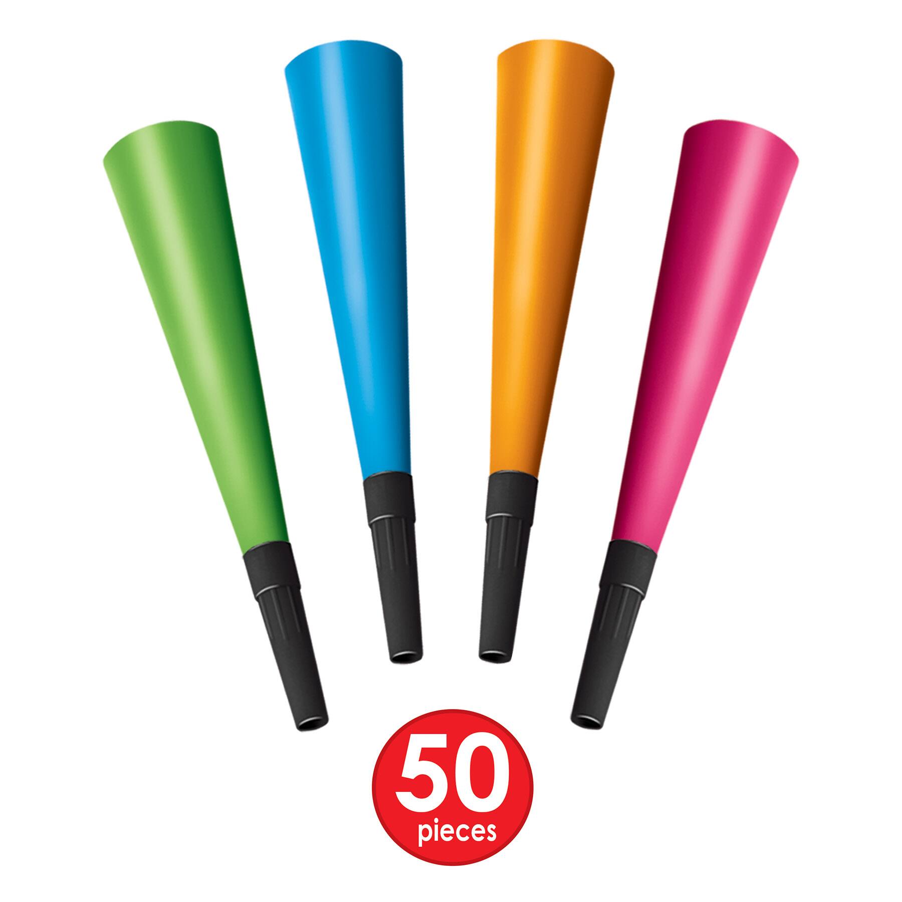 Beistle Neon Glow New Year Chairman Party Favor Kit for 50