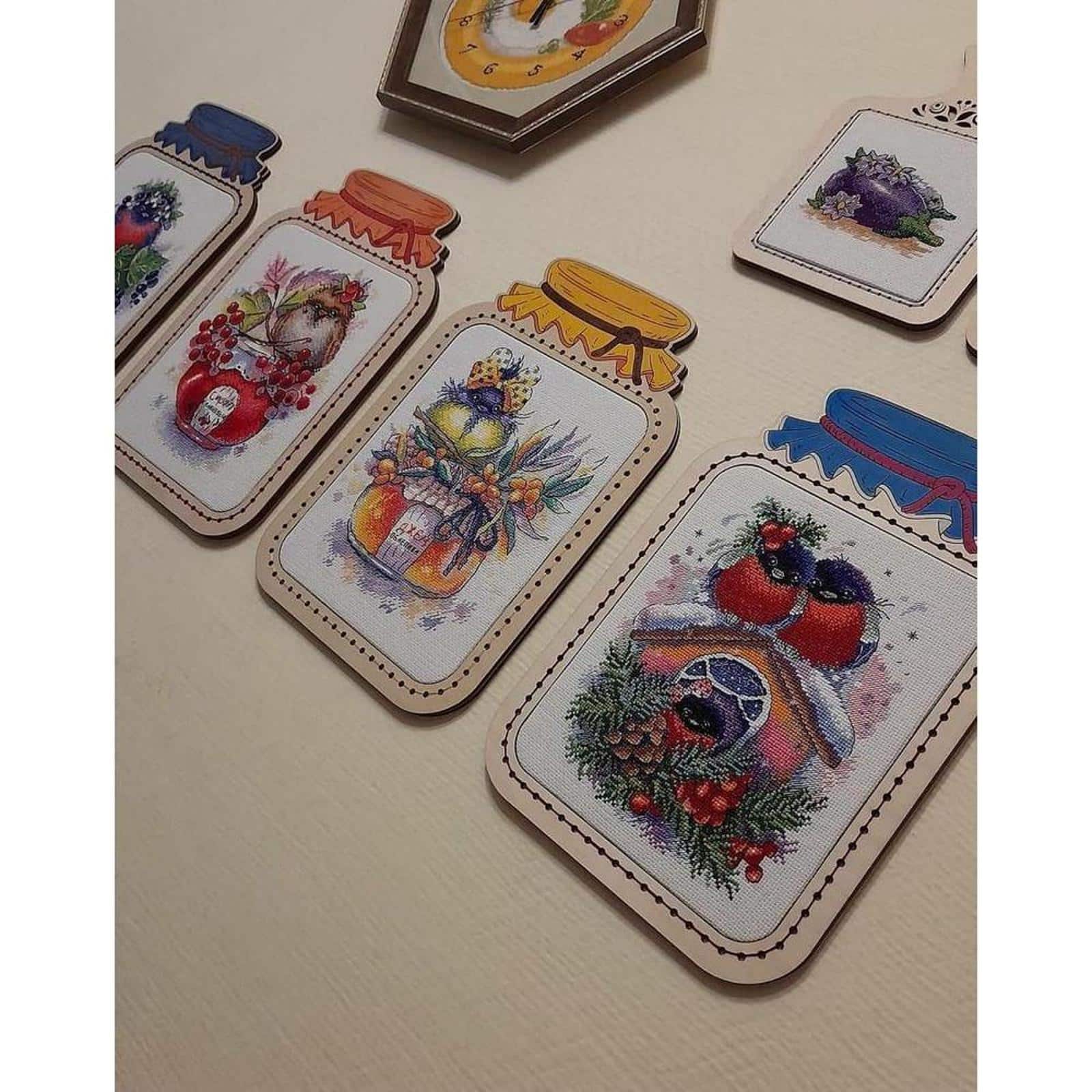 Mp Studia Winter House Cross Stitch Kit