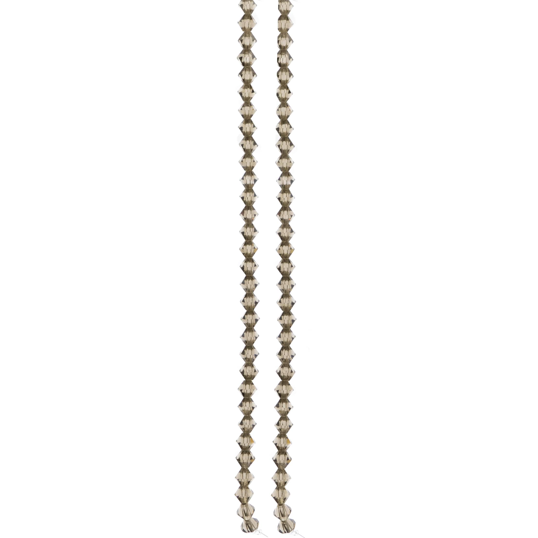 12 Pack: Preciosa Glass Crystal Bicone Beads, 4mm by Bead Landing™