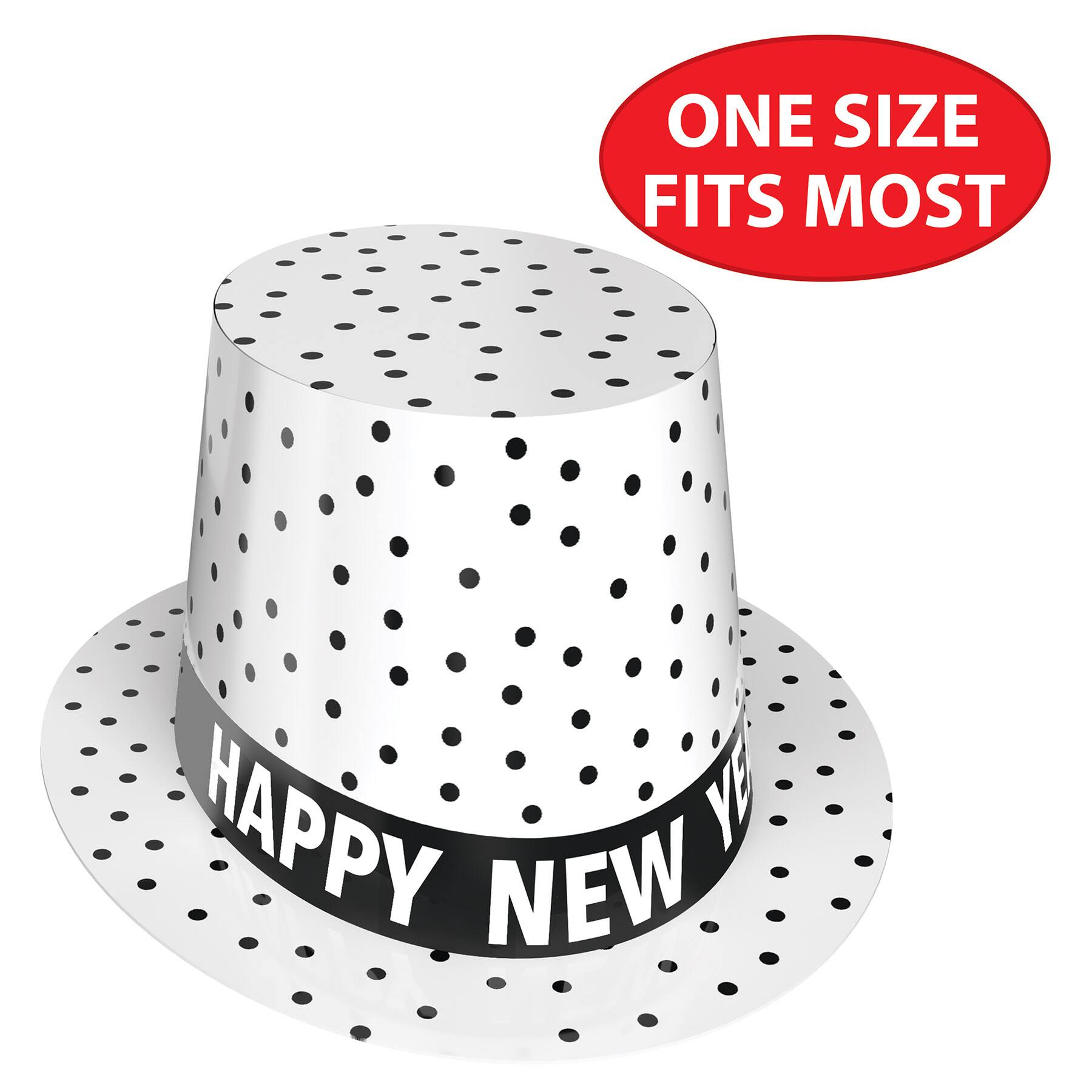 Beistle New Year Tux Hi-Hats, 25ct.