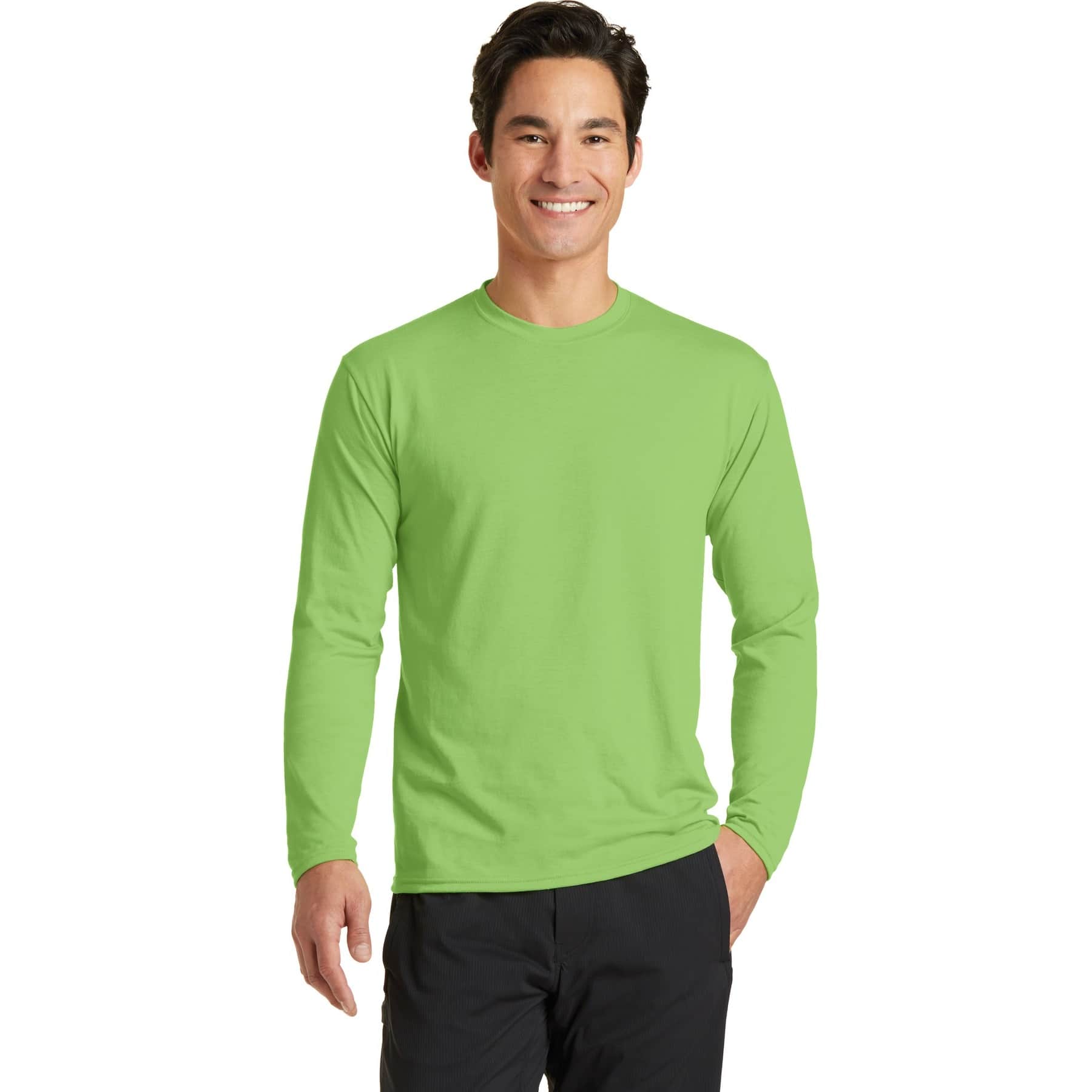 Port & Company® Long Sleeve Performance Blend T-Shirt