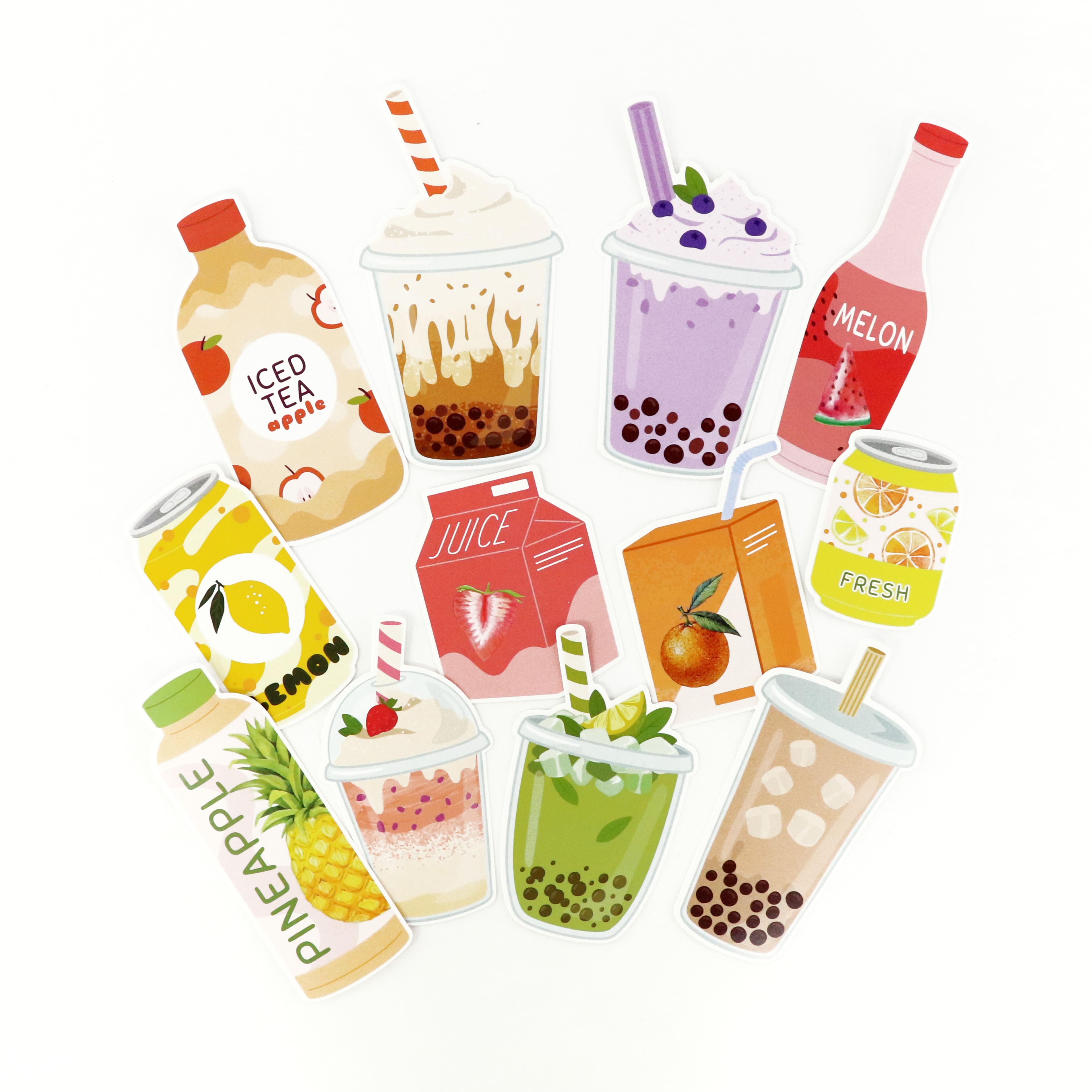 Cute Drink Die Cut Stickers by Recollections™