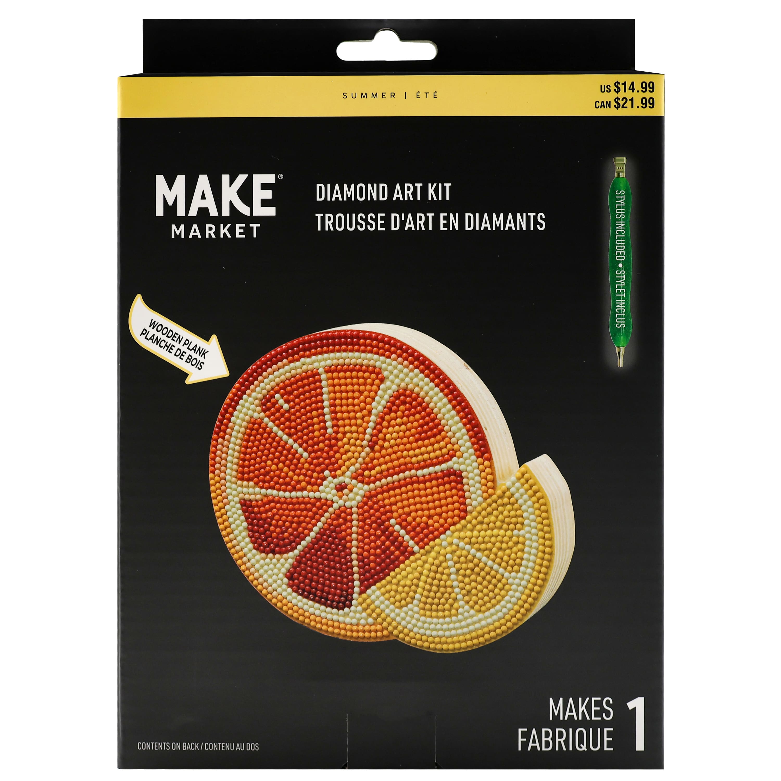 6" Citrus Diamond Art Kit by Make Market®