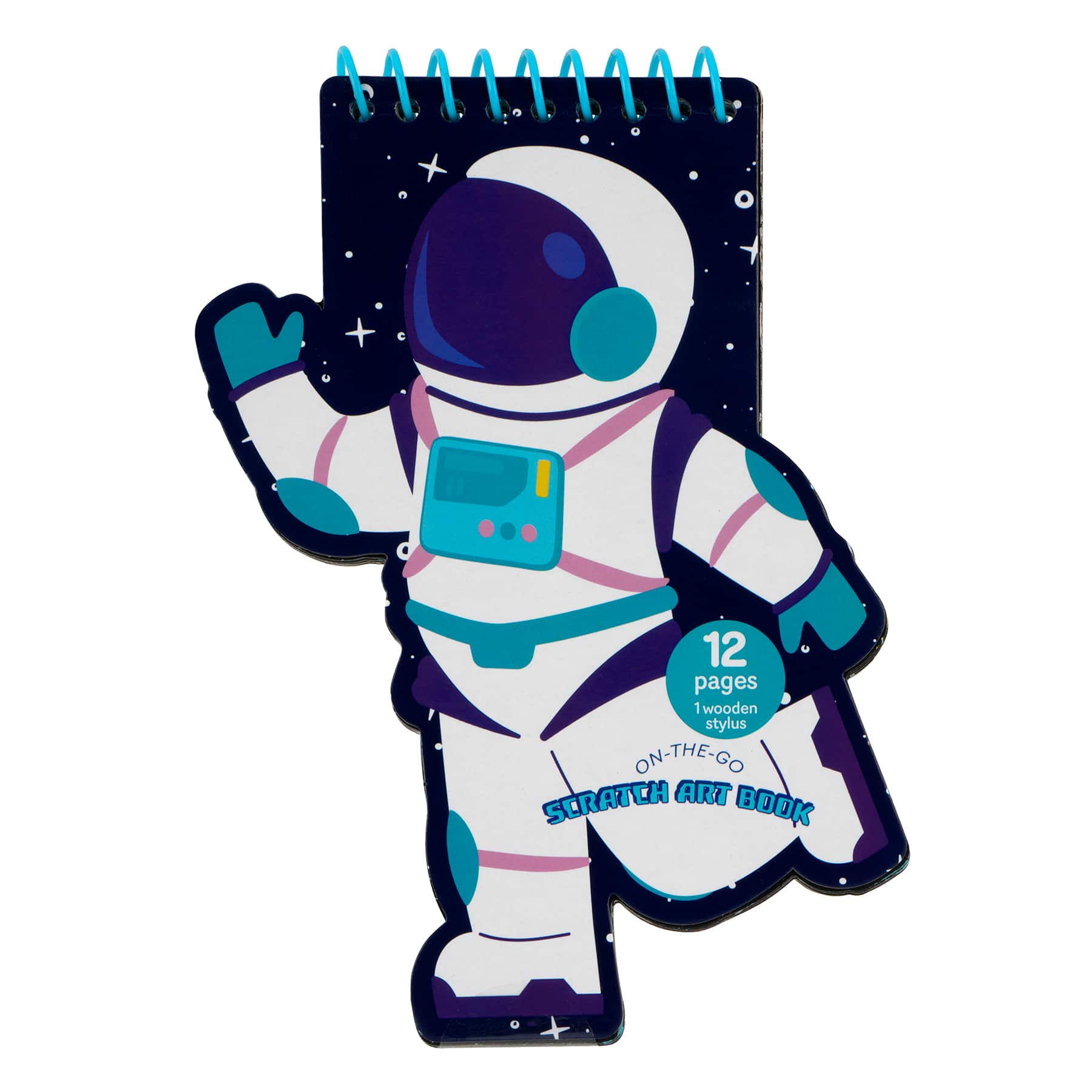 Summer Space On-the-Go Scratch Art Book by Creatology™