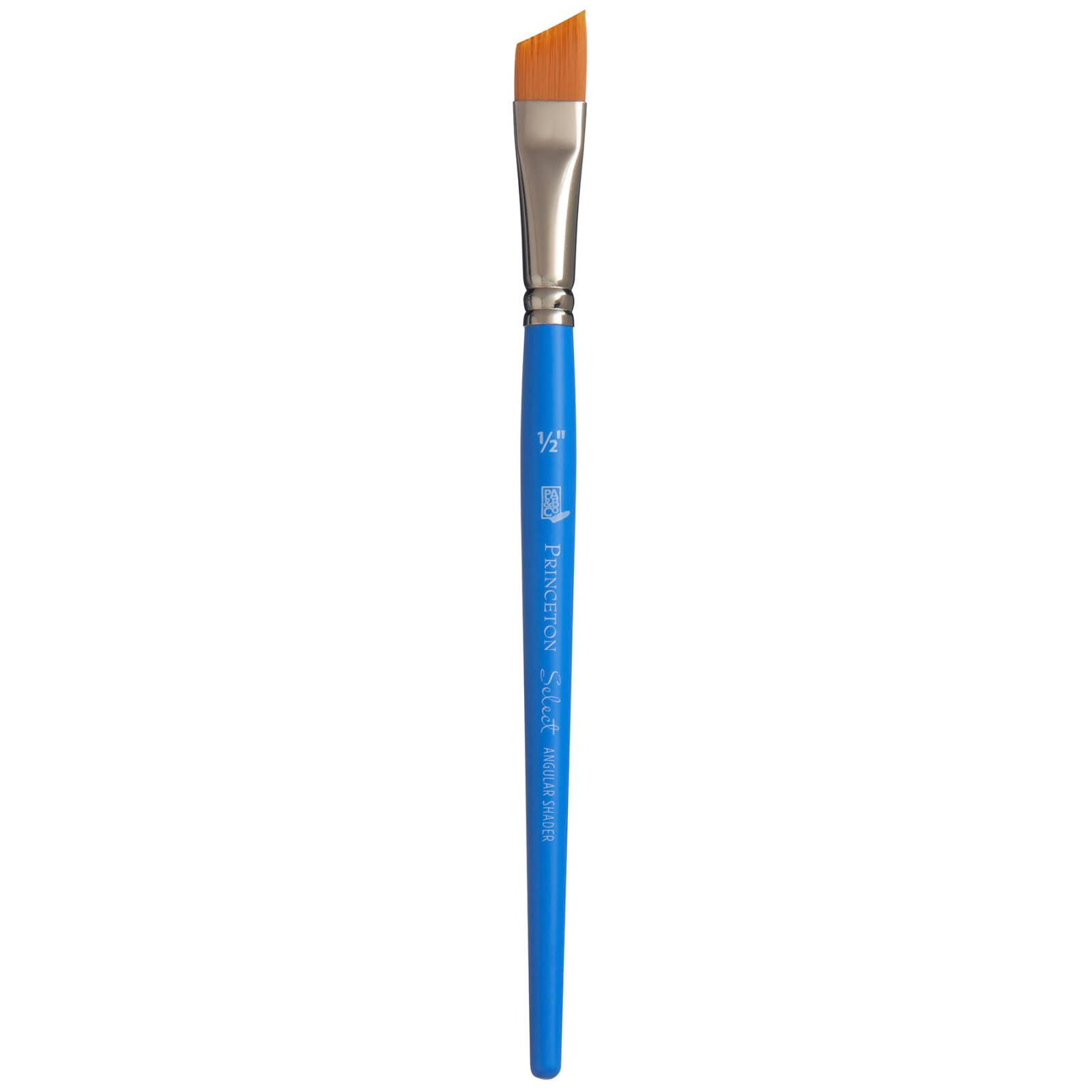 Princeton Brush Select Artiste Brush, Angular Shader, 1/2"
