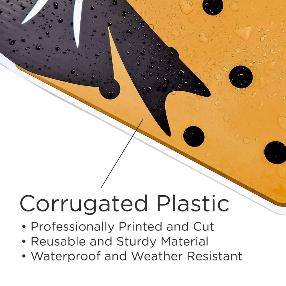 Kate Aspen® Black & Gold Birthday Yard Sign Set