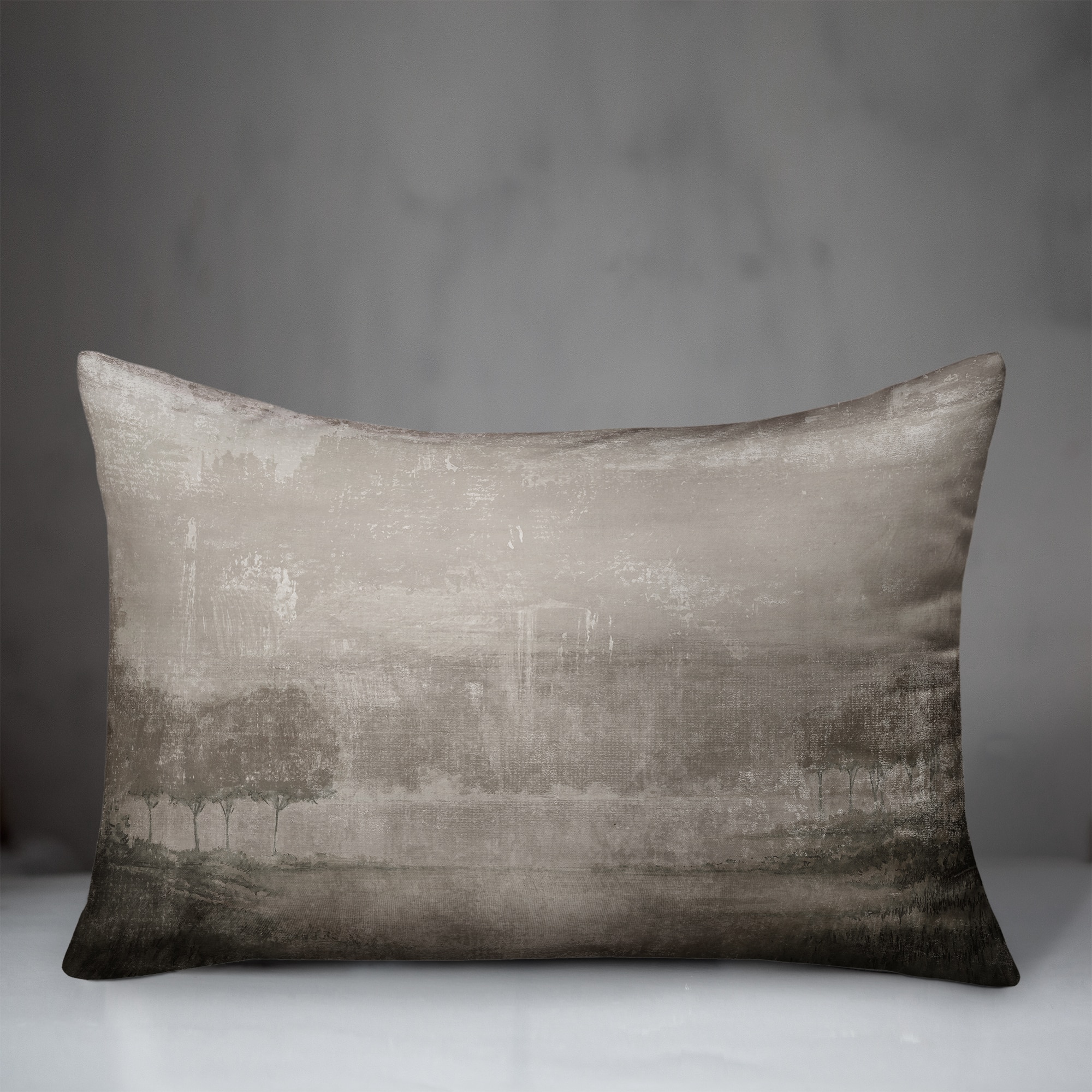 20" x 14" Muted Vintage Tapestry Indoor/Outdoor Pillow