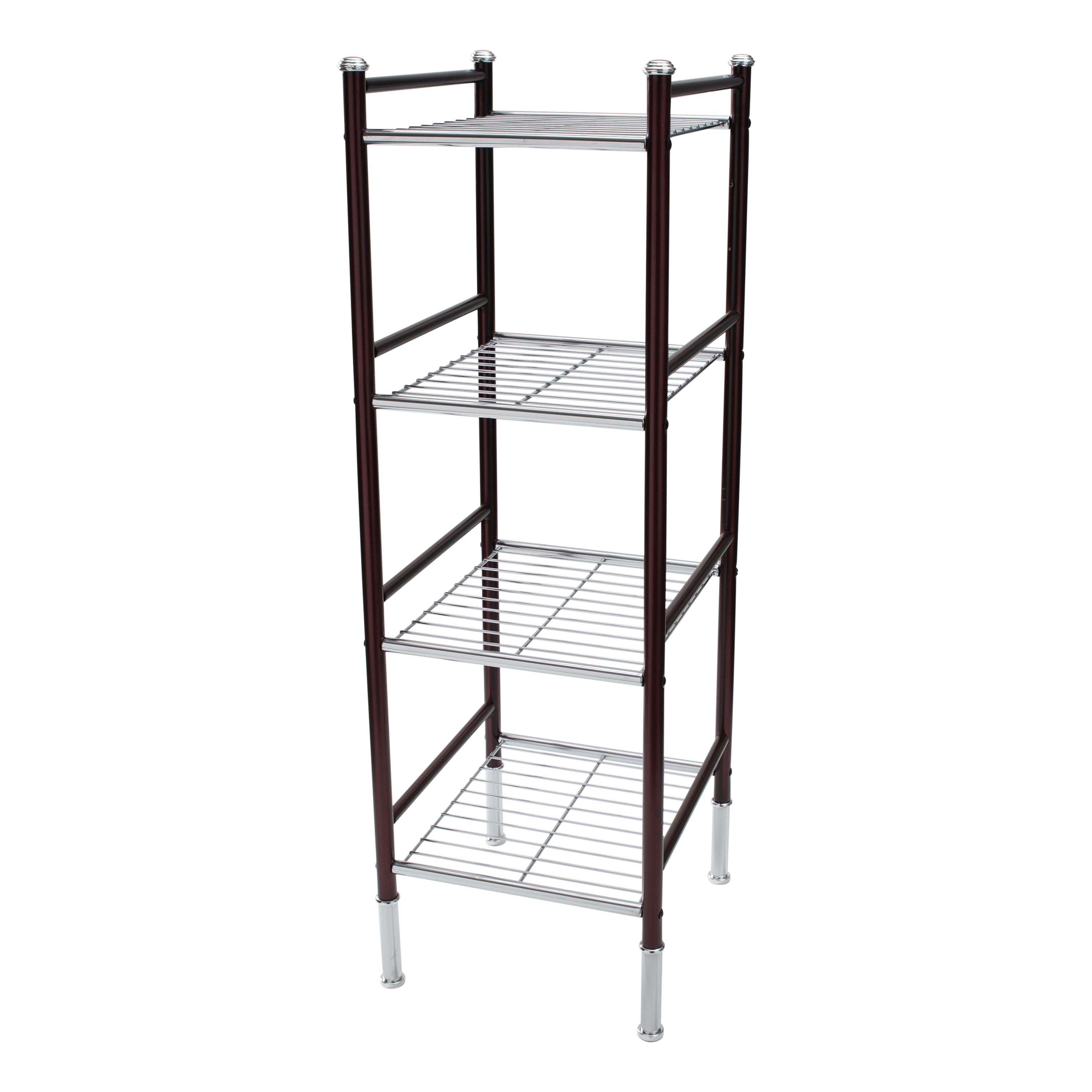 Organize It All Duplex 4 Tier Freestanding Wire Rack