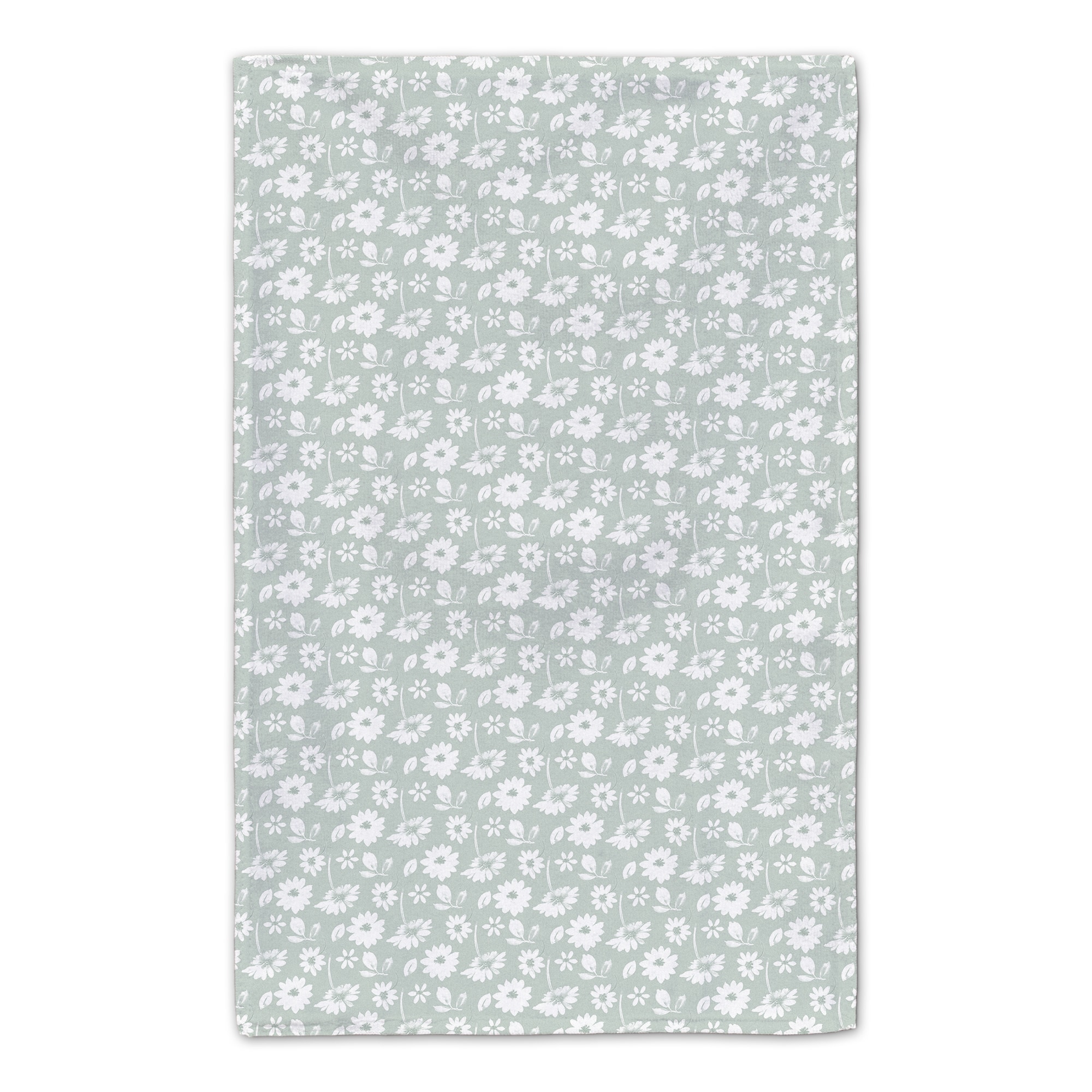 Mint Flower Market Tea Towel Set