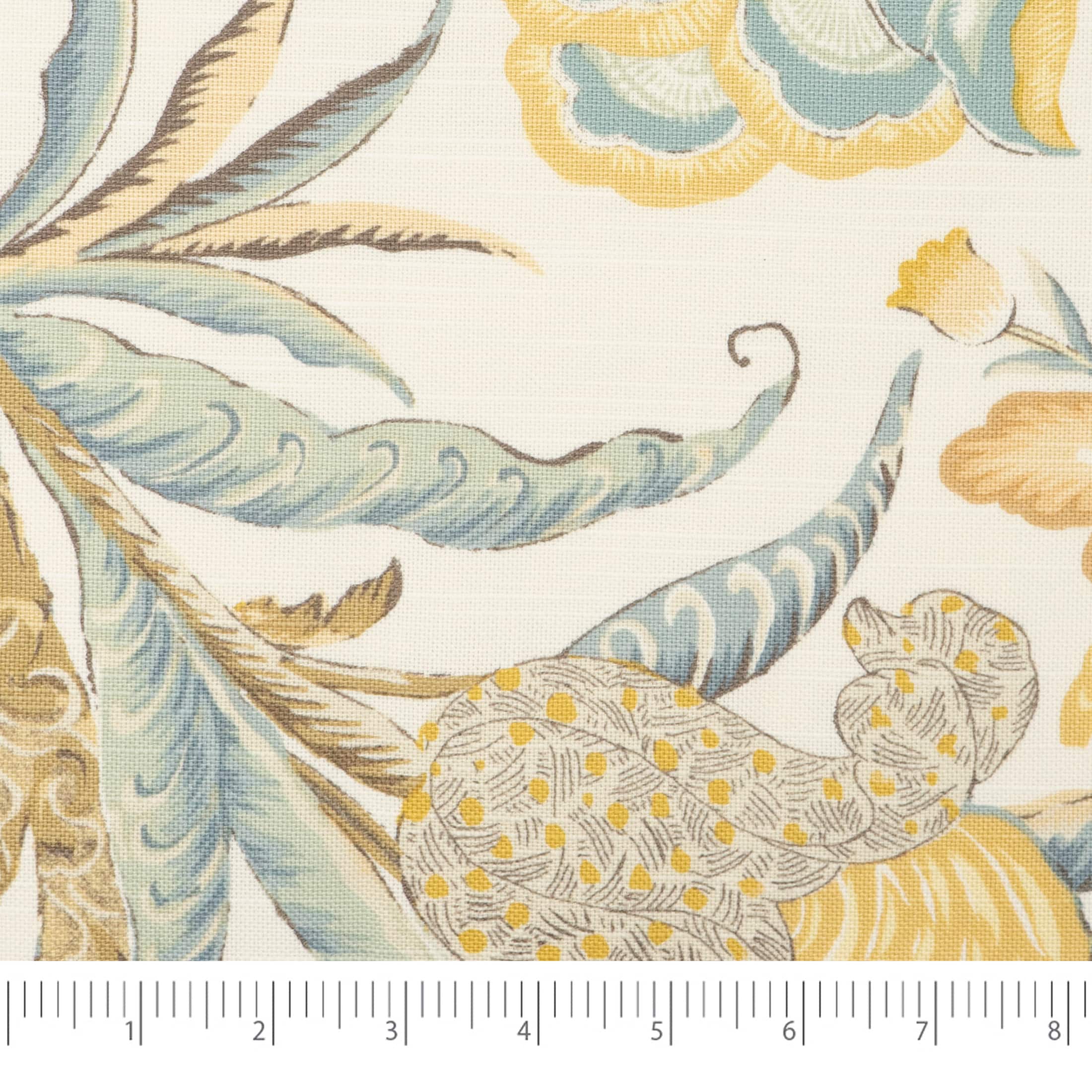 Waverly 54" Blonde Fiji Flora Cotton Fabric