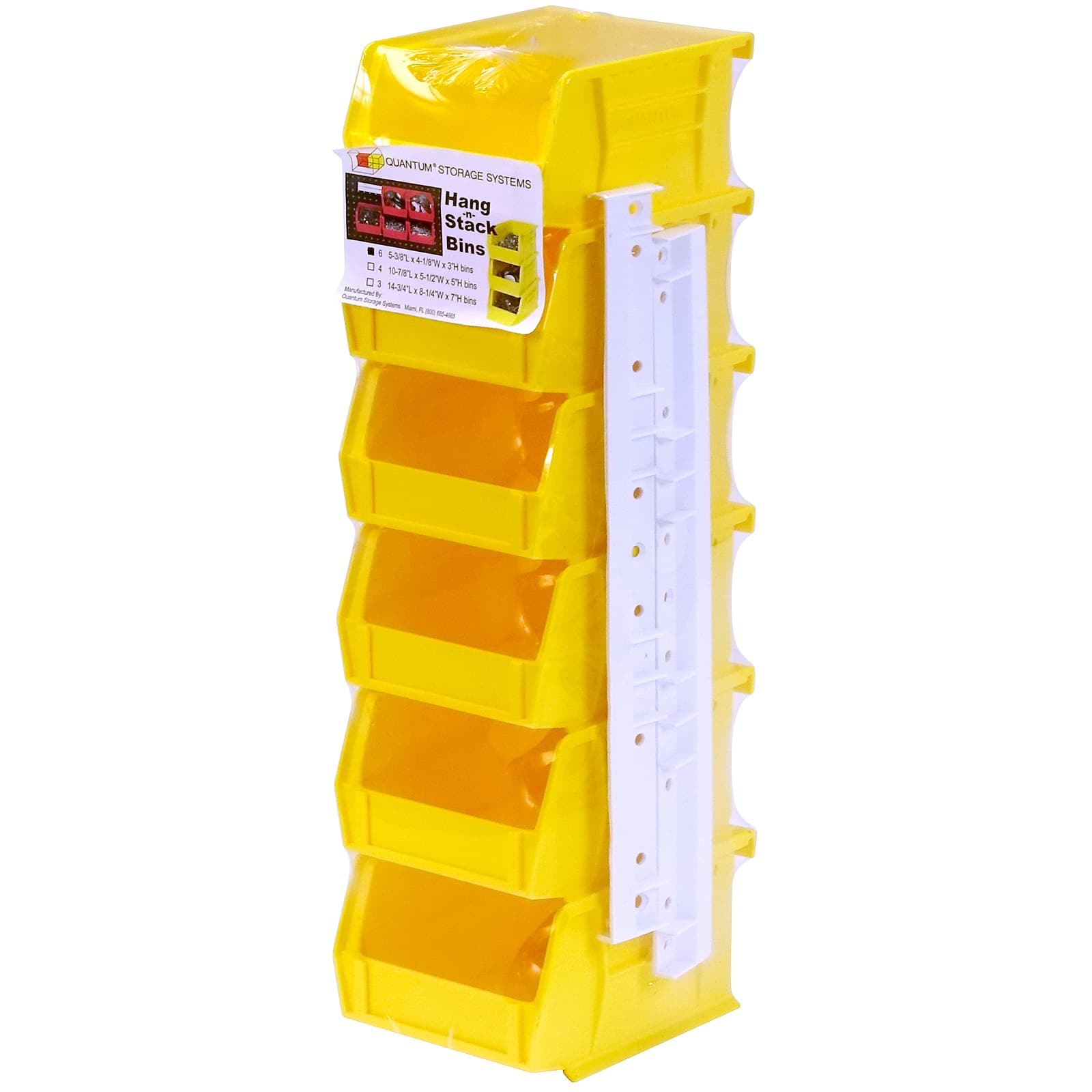 Quantum Storage Systems® ULTRA Stack & Hang 6 Bin Set