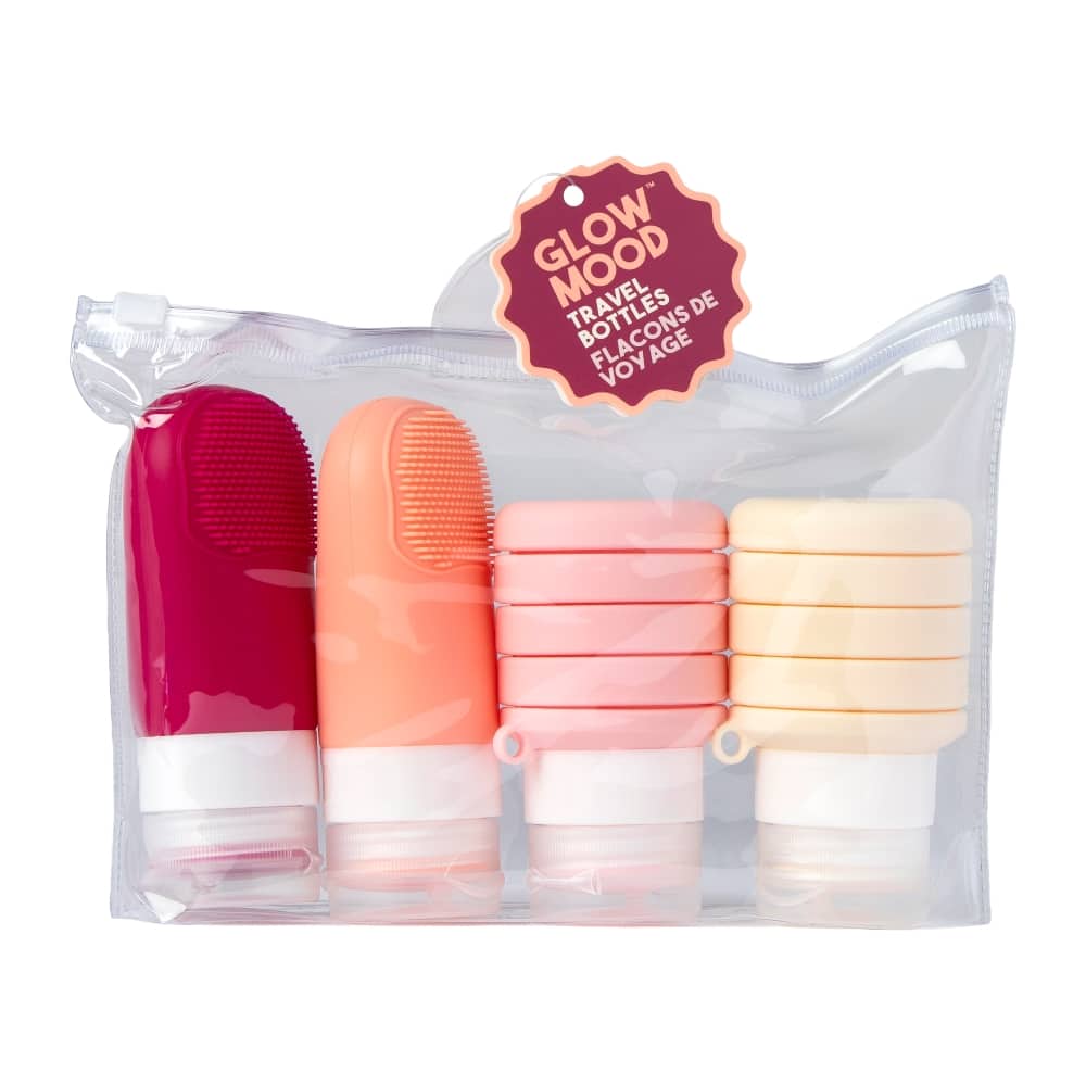 Pink Travel Bottle Set
