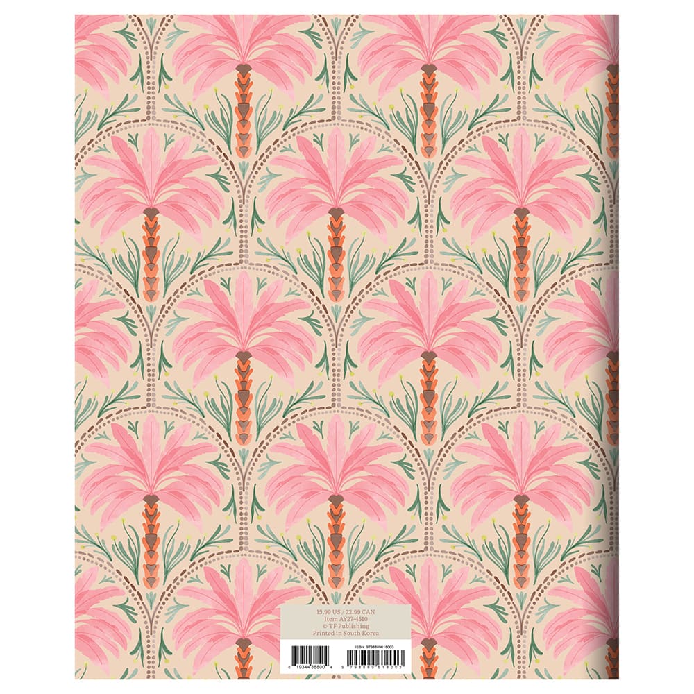 TF Publishing 2026-27 Exotic Palms Monthly Planner