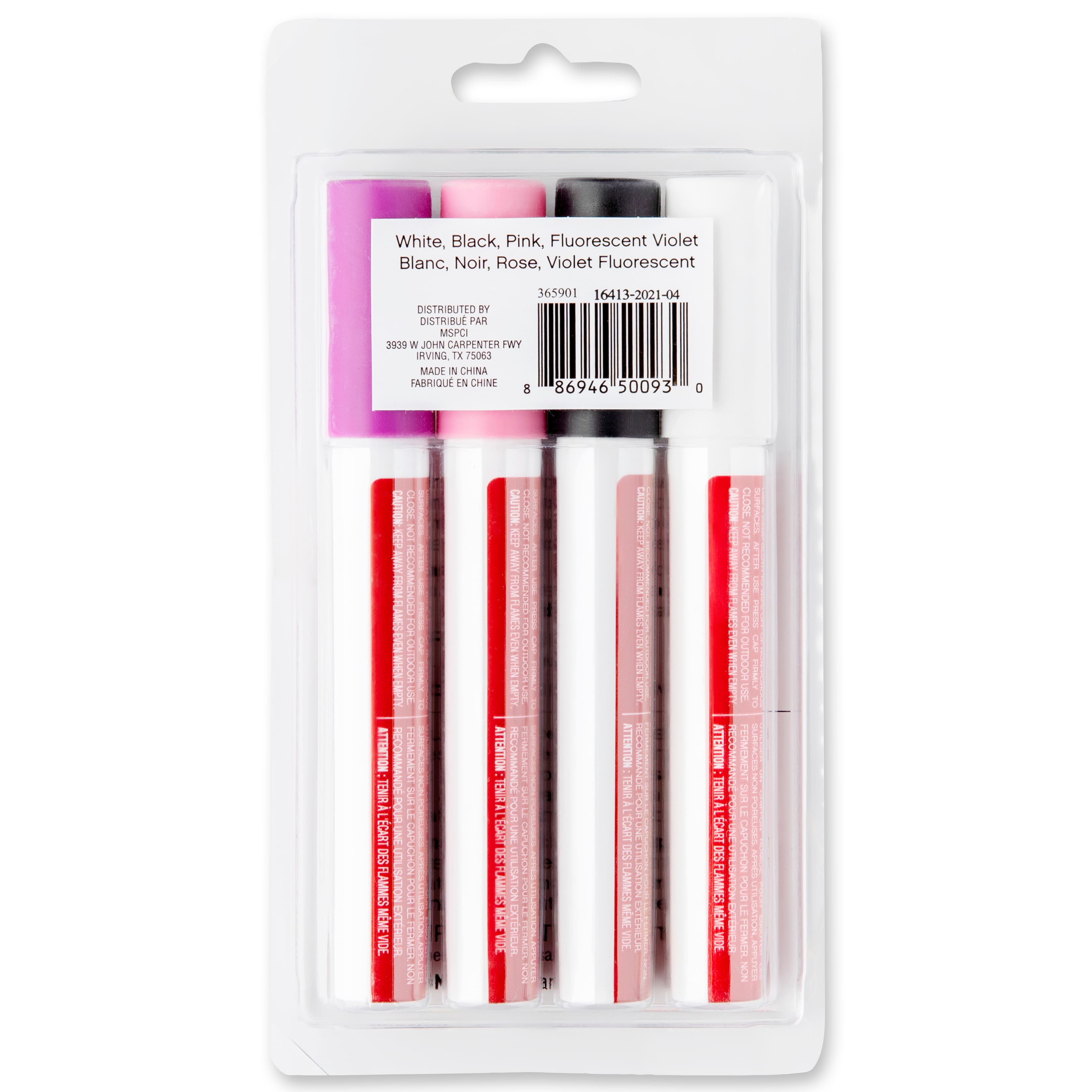 9 Packs: 4 ct. (36 total) Pink & Purple Chalk Marker Set by Craft Smart®
