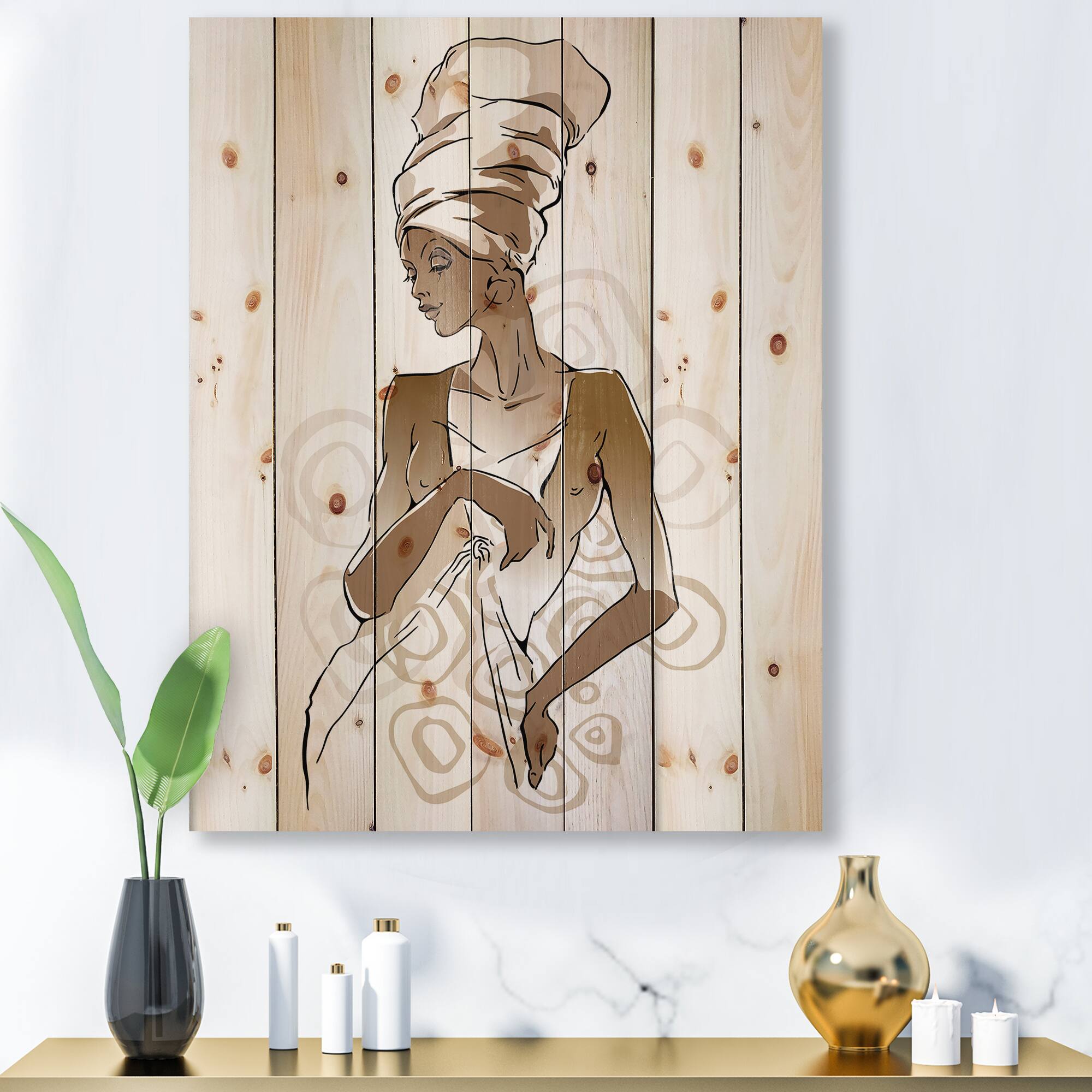 Designart - African American Woman Portraits