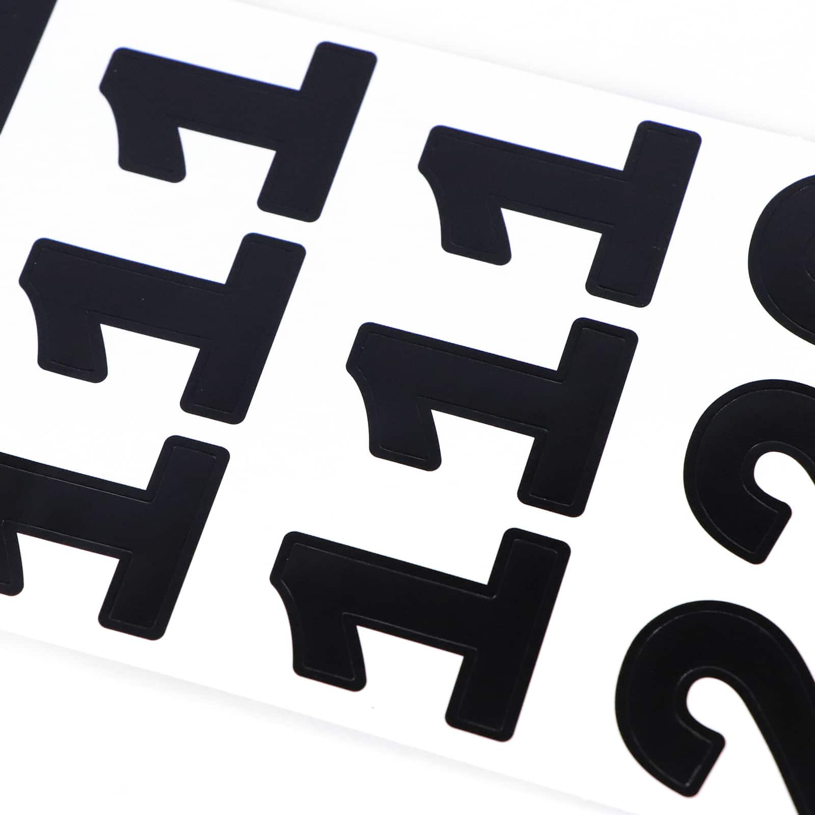 Black Number Stickers by Recollections™