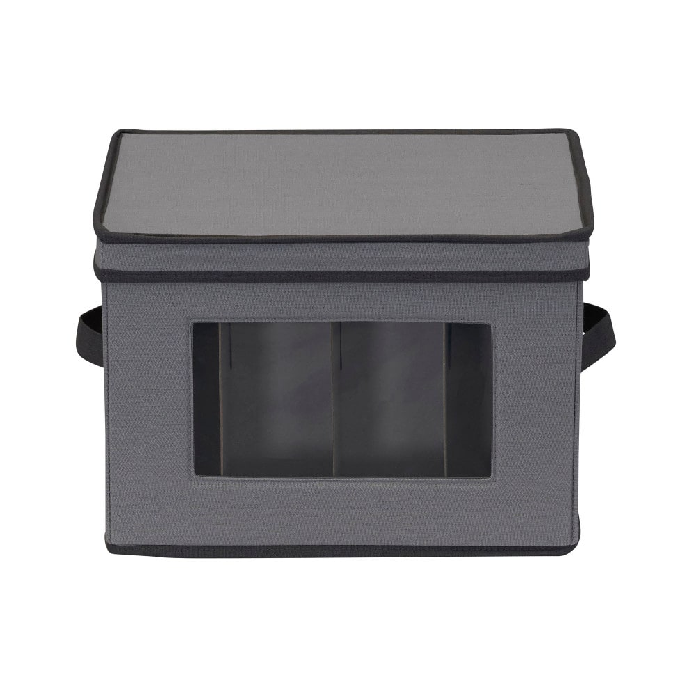 Household Essentials Champagne Glassware Storage Box