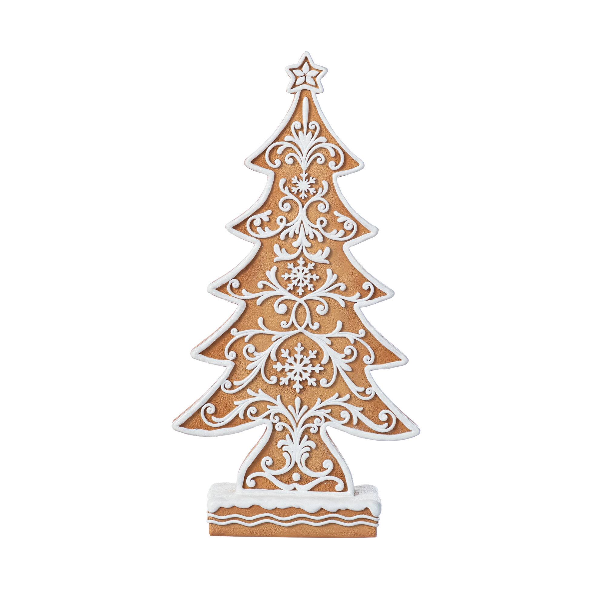 Glitzhome® 14.5" Resin Christmas Tree Table Decor