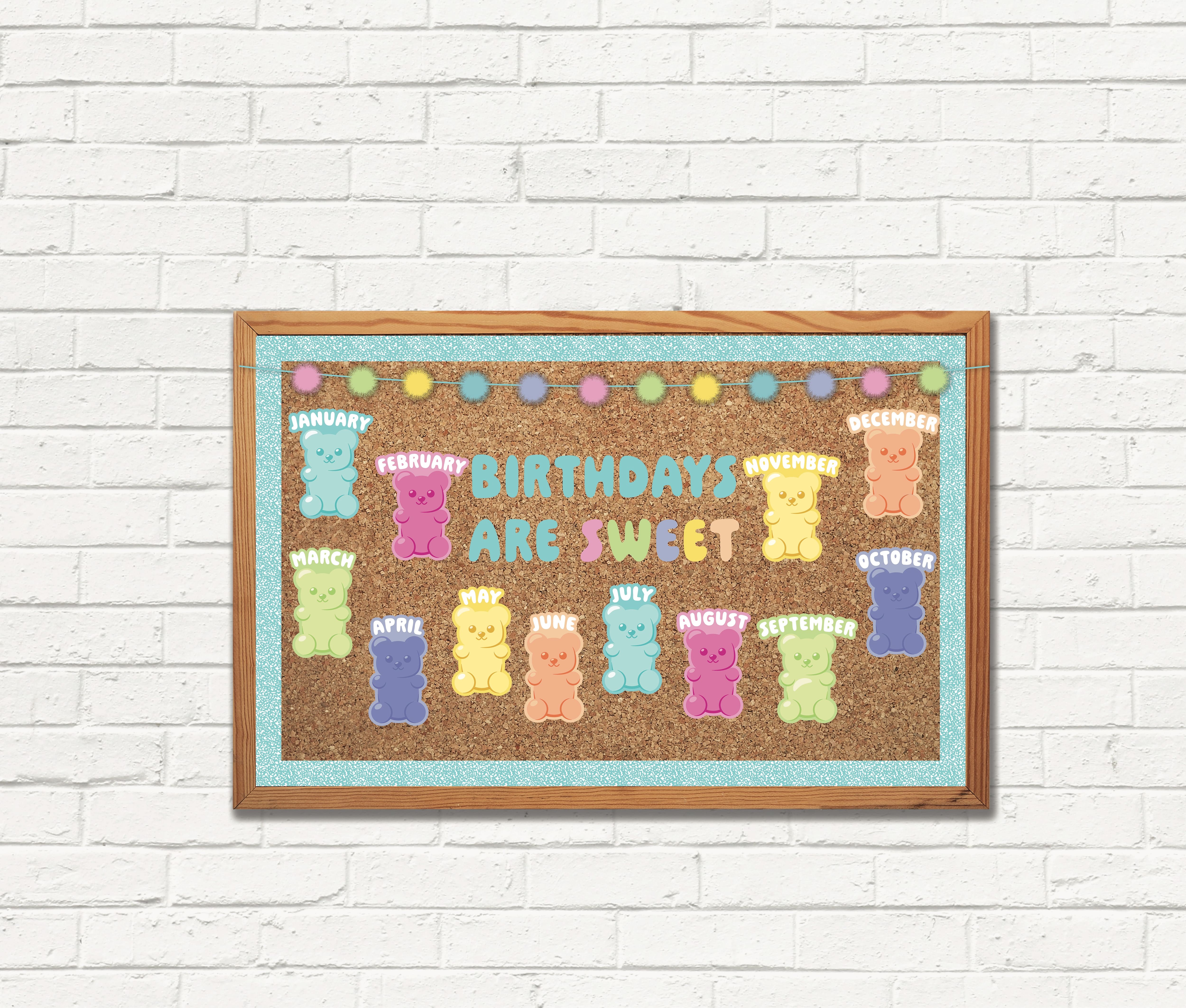 Class Rules! Birthday Bulletin Board Kit by B2C™
