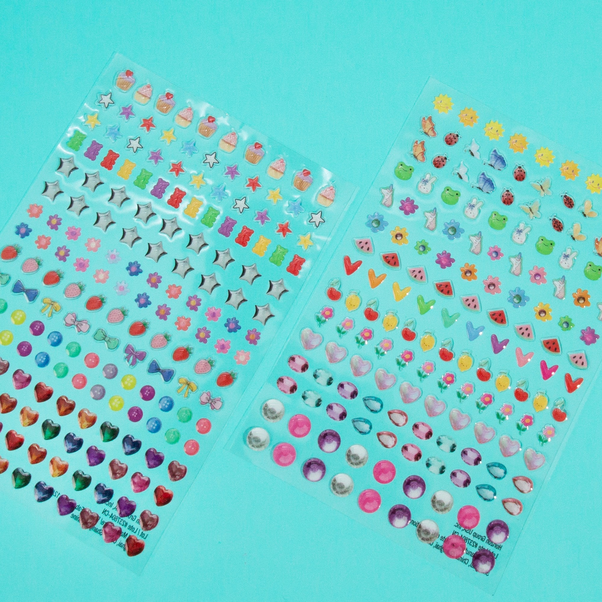 WanderBloom Nail Stickers, 330 Pieces
