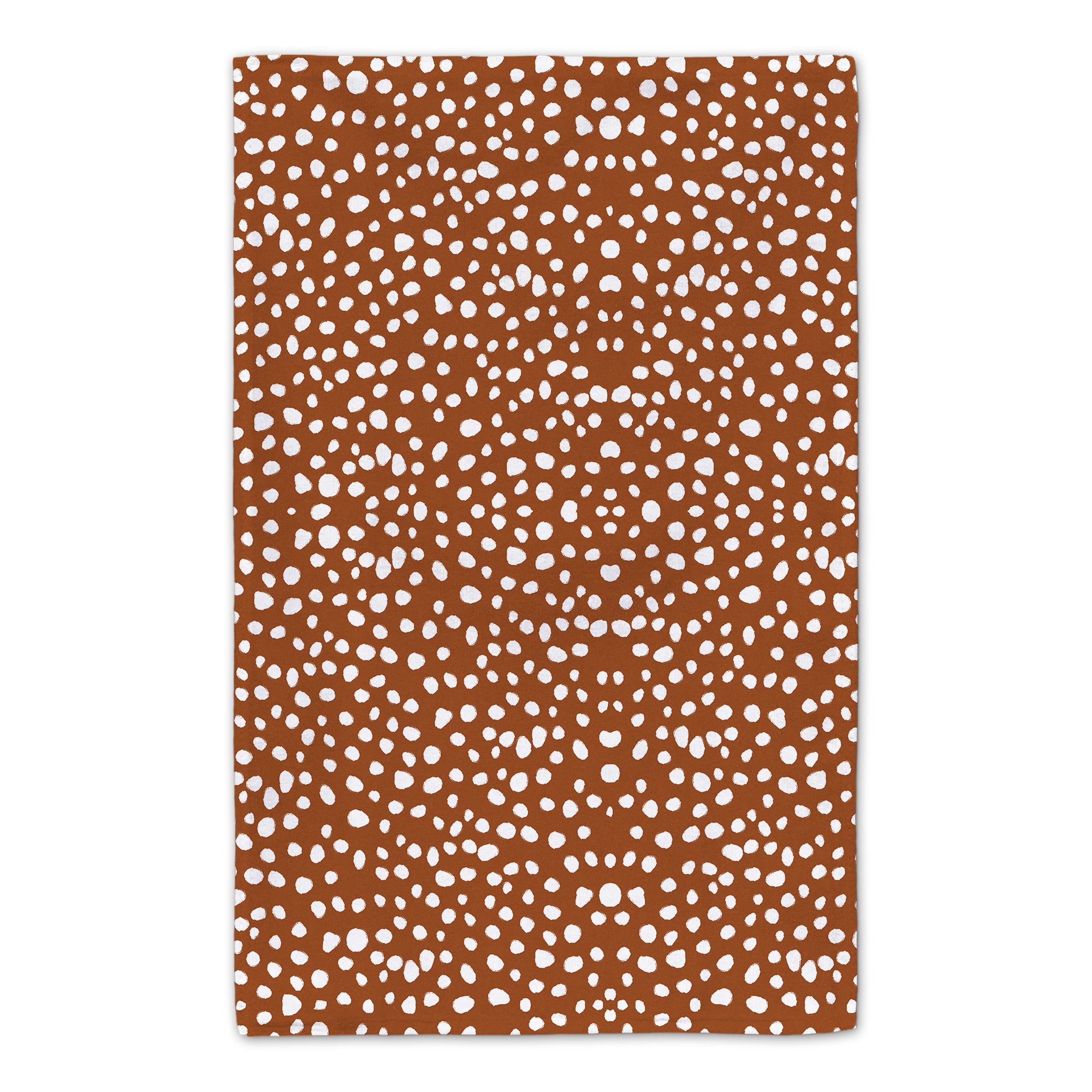 Terracotta Spots 16" x 25" Tea Towel Set of 2