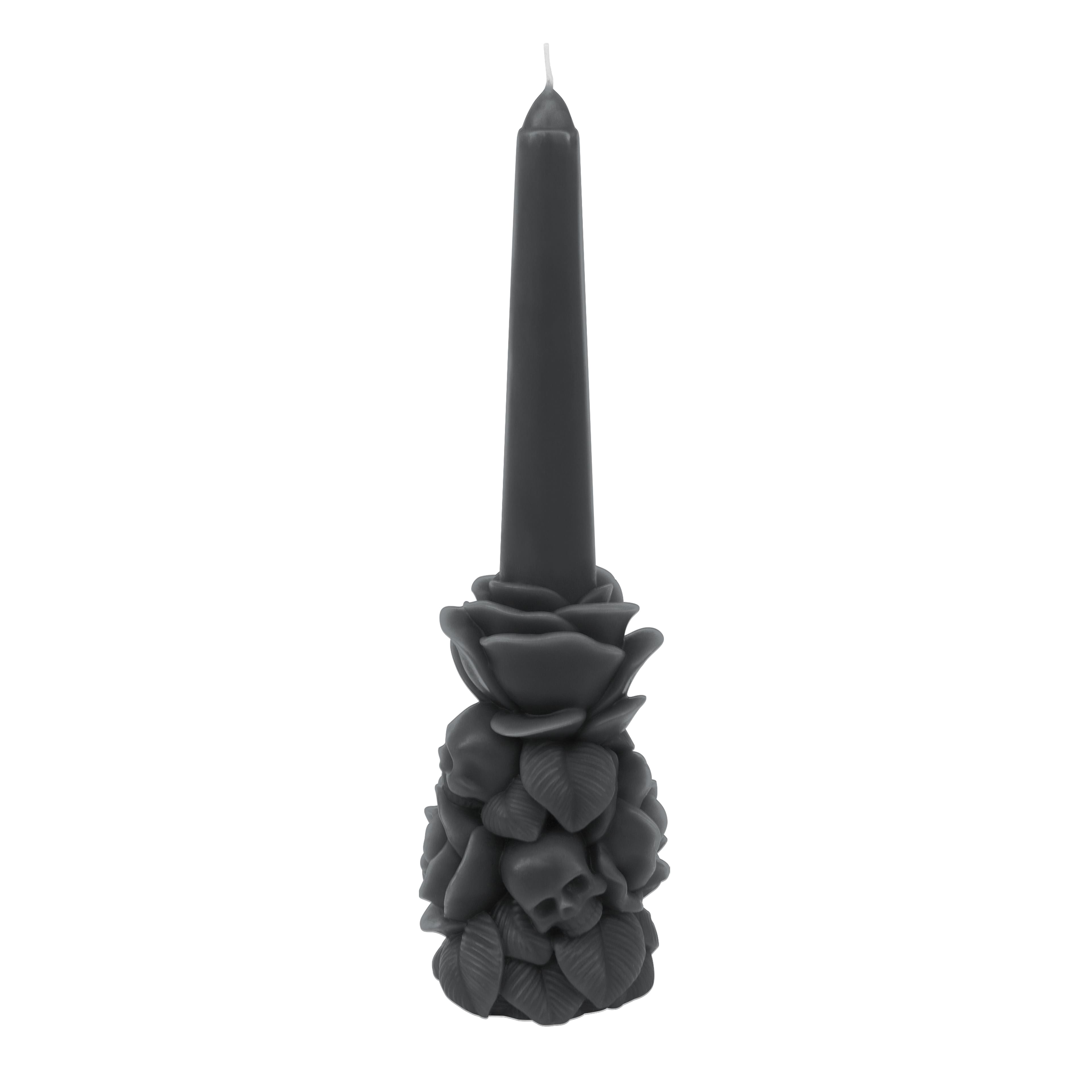 10" Unscented Rose Taper Candle by Ashland
